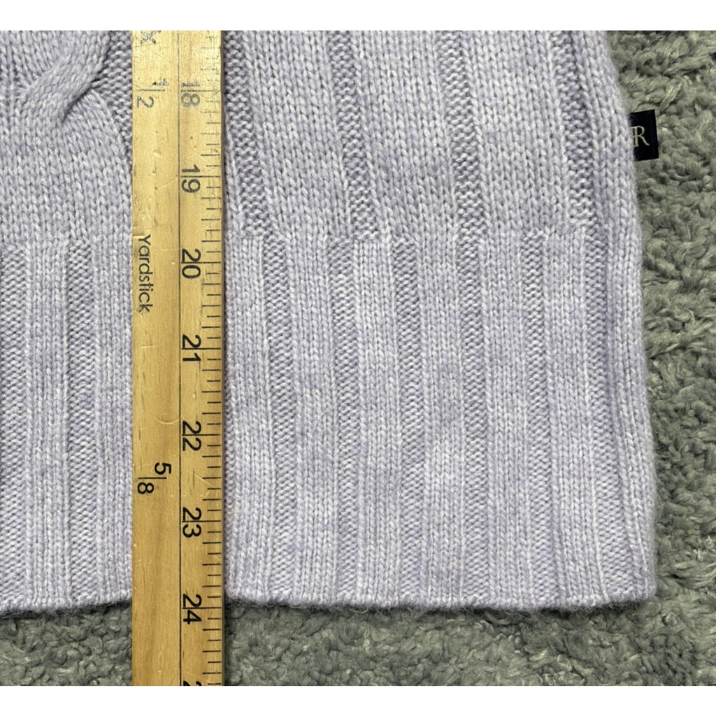 Banana Republic Cable Knit Sweater Womens Size Large Rayon Super Soft Casual NWT