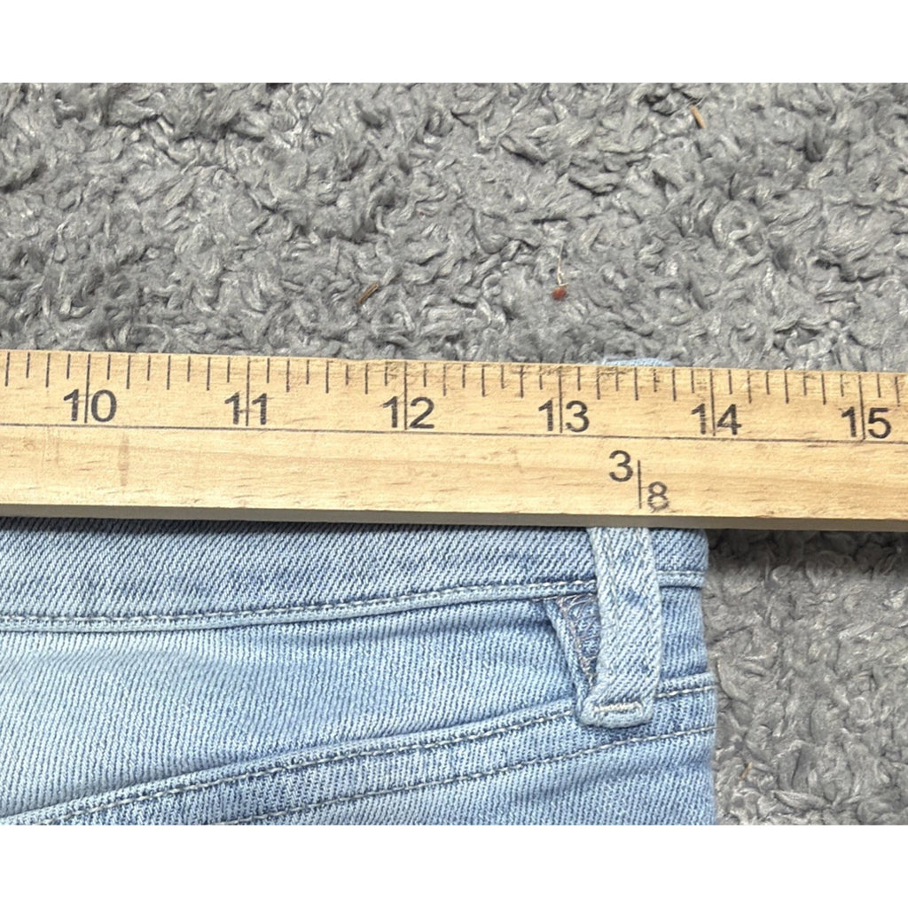 Free People Denim Jeans Women’s High Waist Skinny Size 28 Raw Hem