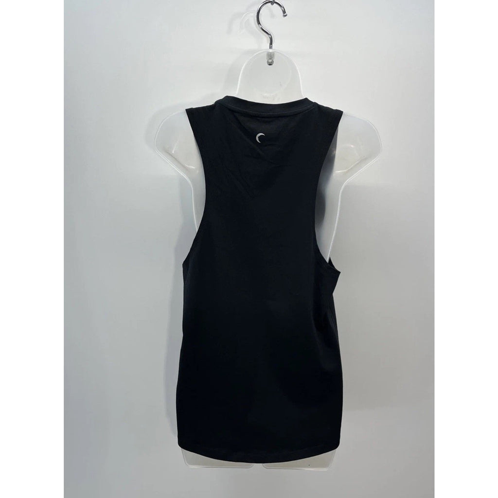 NWT ZYIA Active Black Mountain Moon Tank Size L