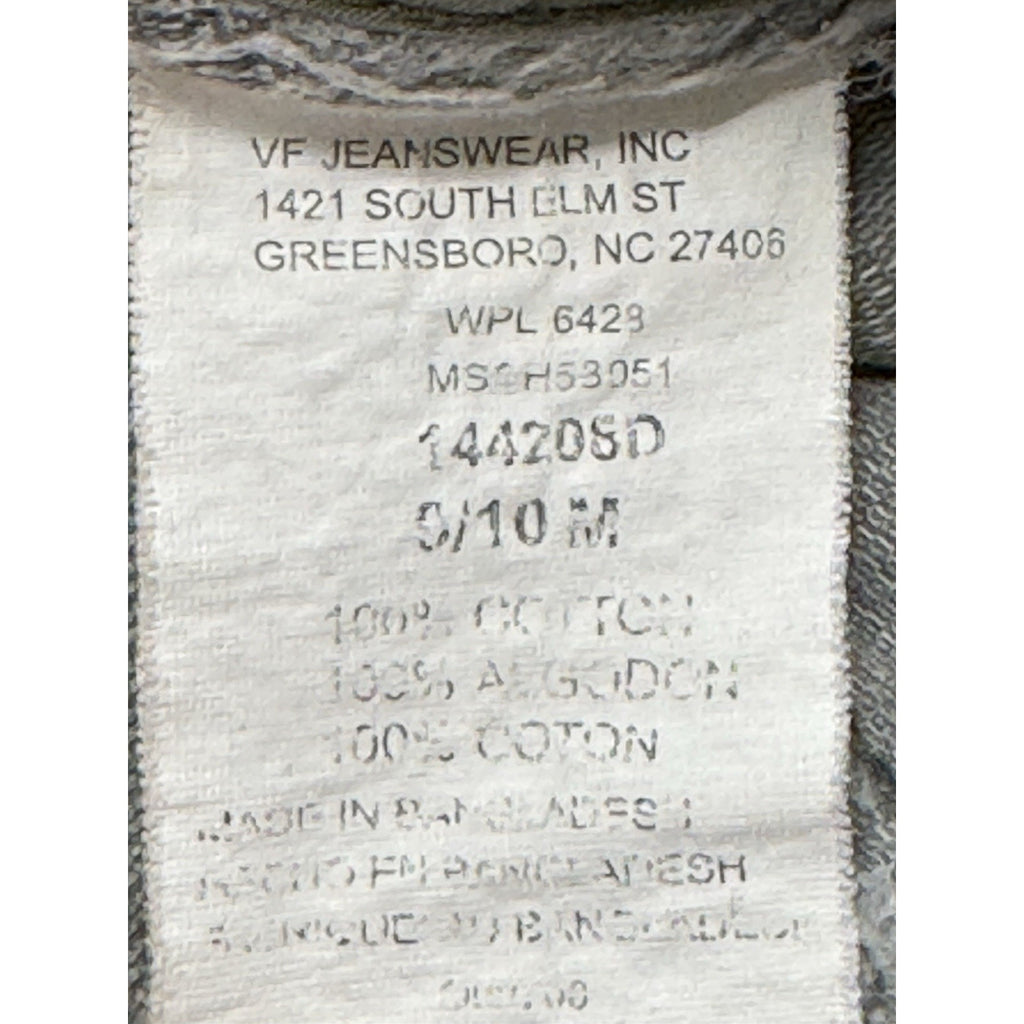 Lee Riders Womens Green Gray Flat Front Mid Rise Shorts Women’s Size 8/10