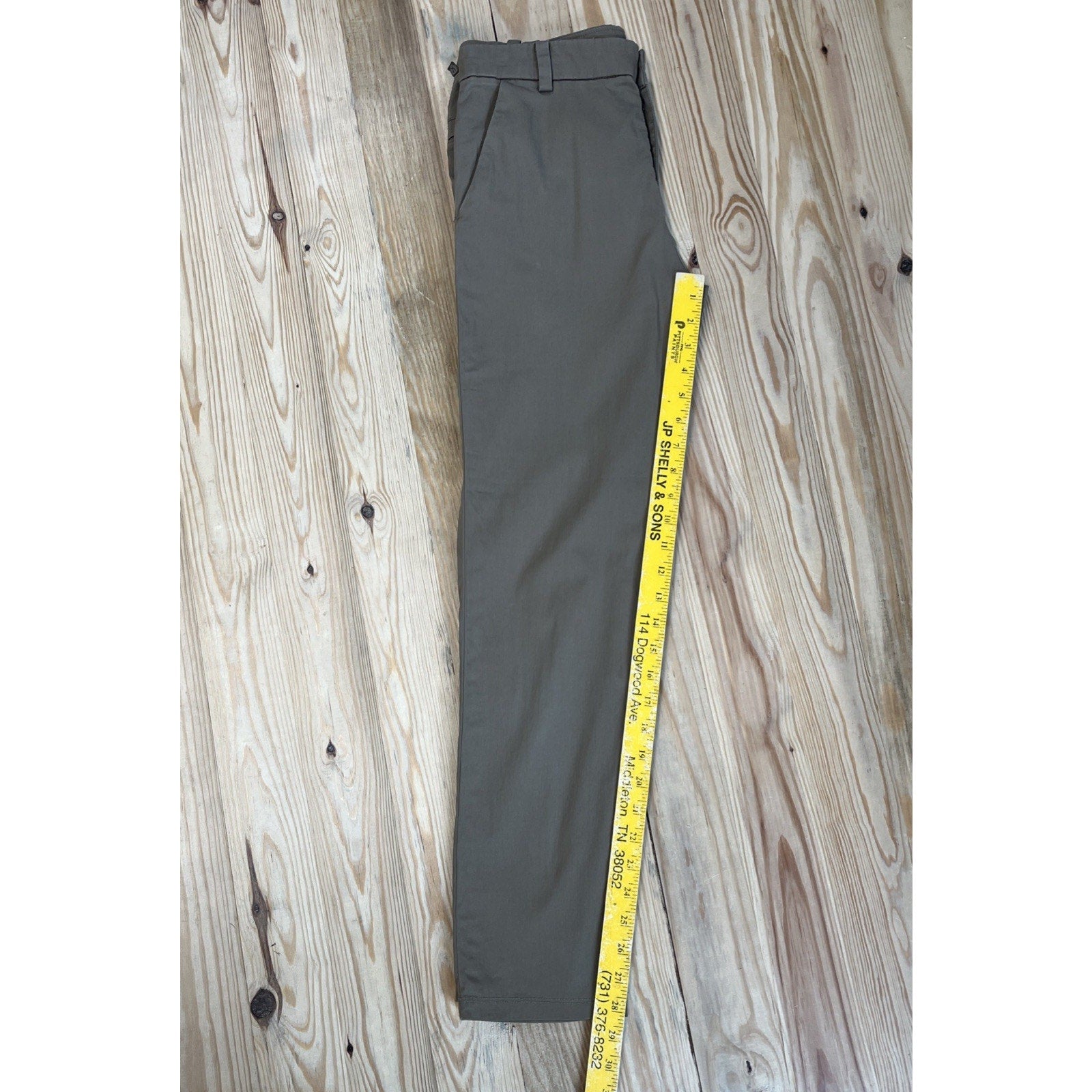 Lululemon Commission Golf Pants 33 X 30 Khaki Warpstreme