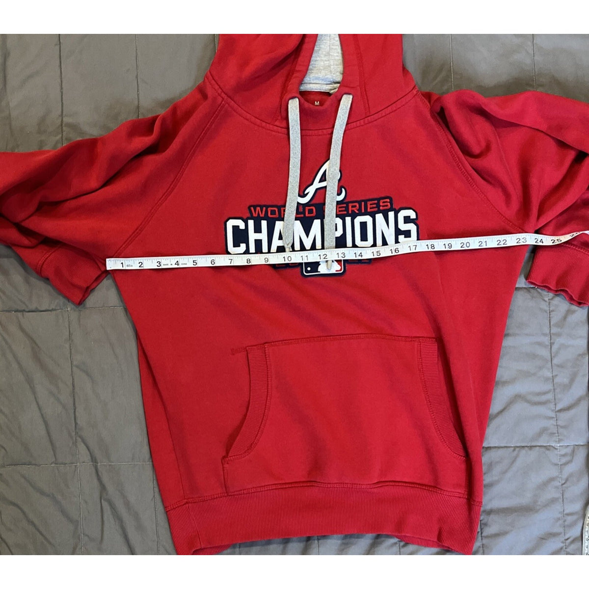 Antigua Atlanta Braves World Series 2021 MLB Victory Hoodie Size M