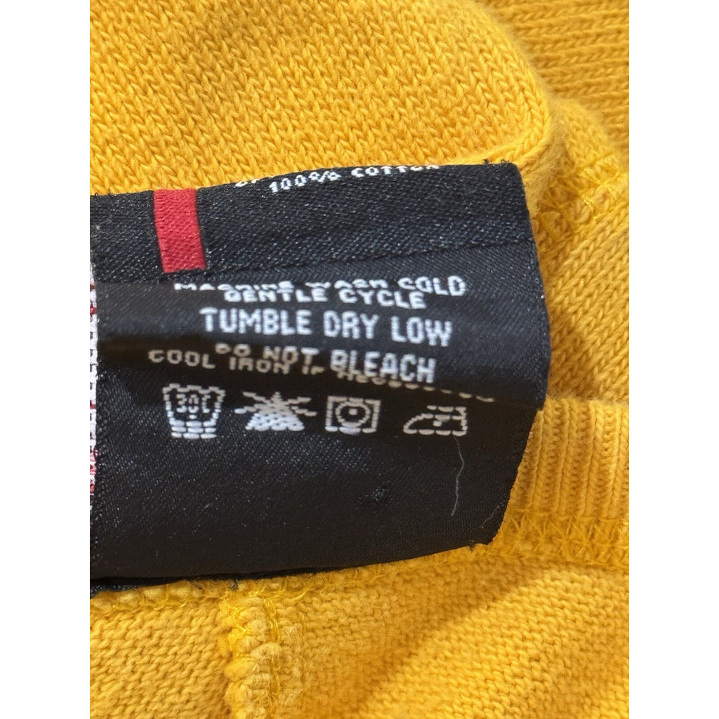 Polo Jeans Company RL-67 Embroidered Sweatshirt Adult Large Yellow Ralph Lauren