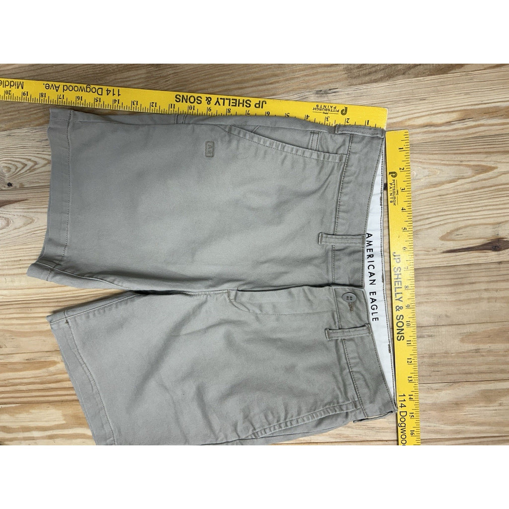 American Eagle Shorts Mens 28 Tan Chino Next Level Flex