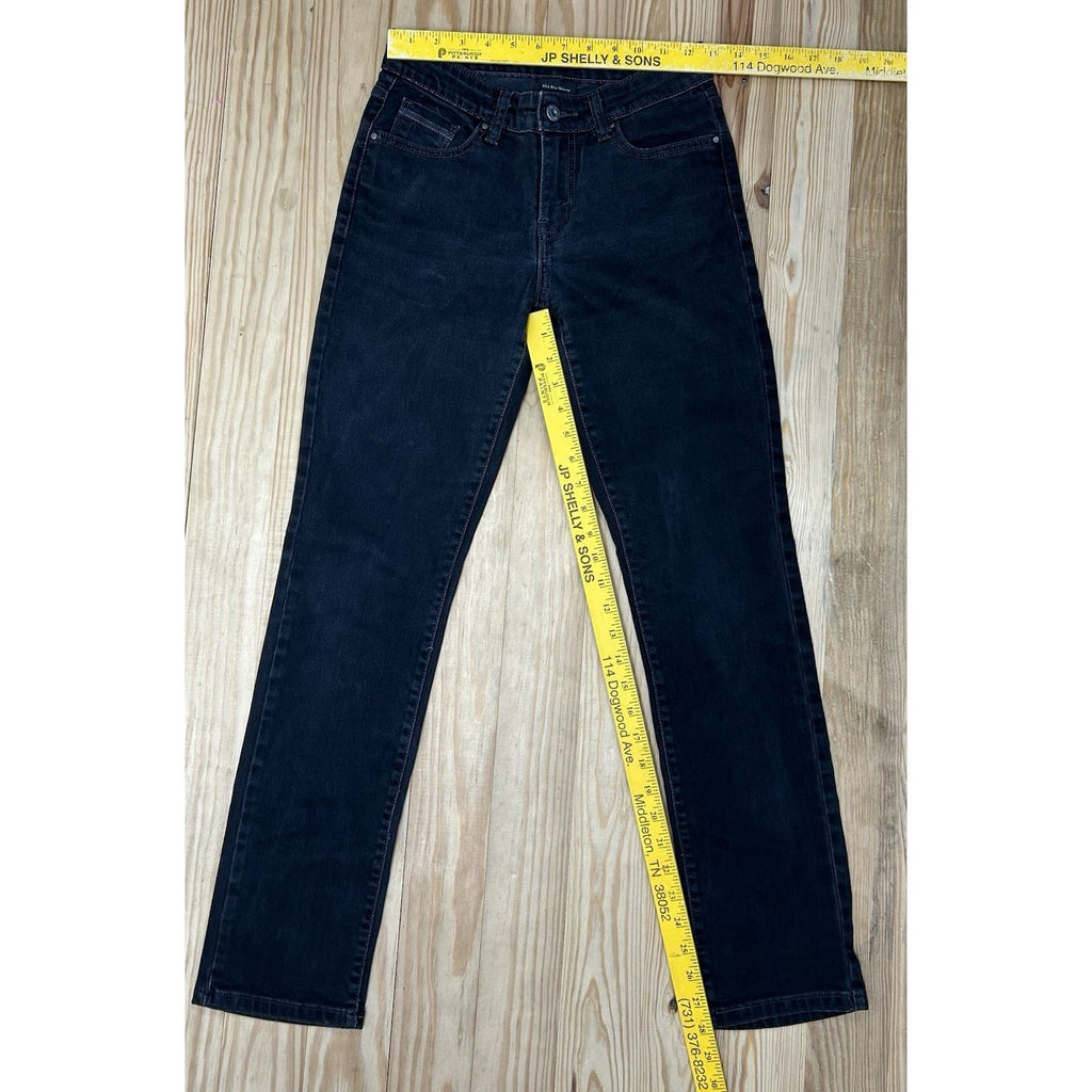 Levis Women's Jeans Size 2 Black Denim 2M Mid Rise Skinny - 1769 .