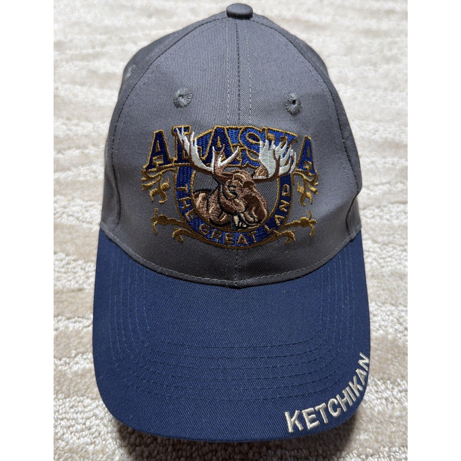 Ketchikan Alaska Moose The Great Land Trucker Dad Hat