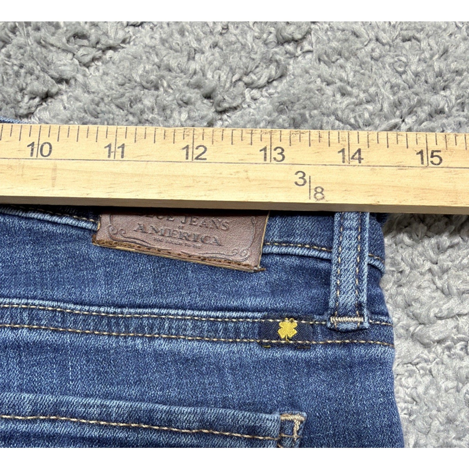 Lucky Brand Womens Sweet Boot Cut Jeans Blue Pockets Denim 4/27