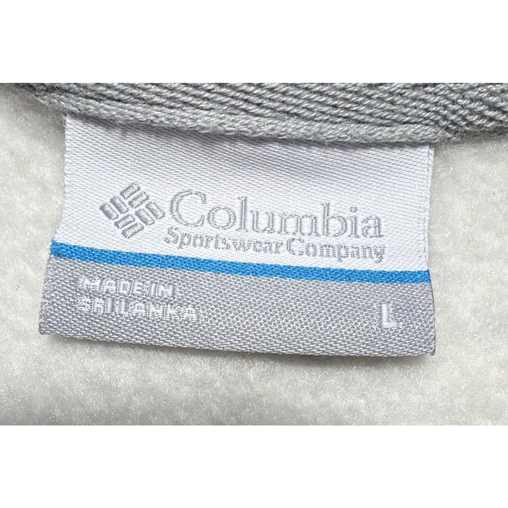 Columbia Hart Mountain Crewneck Cozy Sweatshirt Heather Gray Size L NWOT