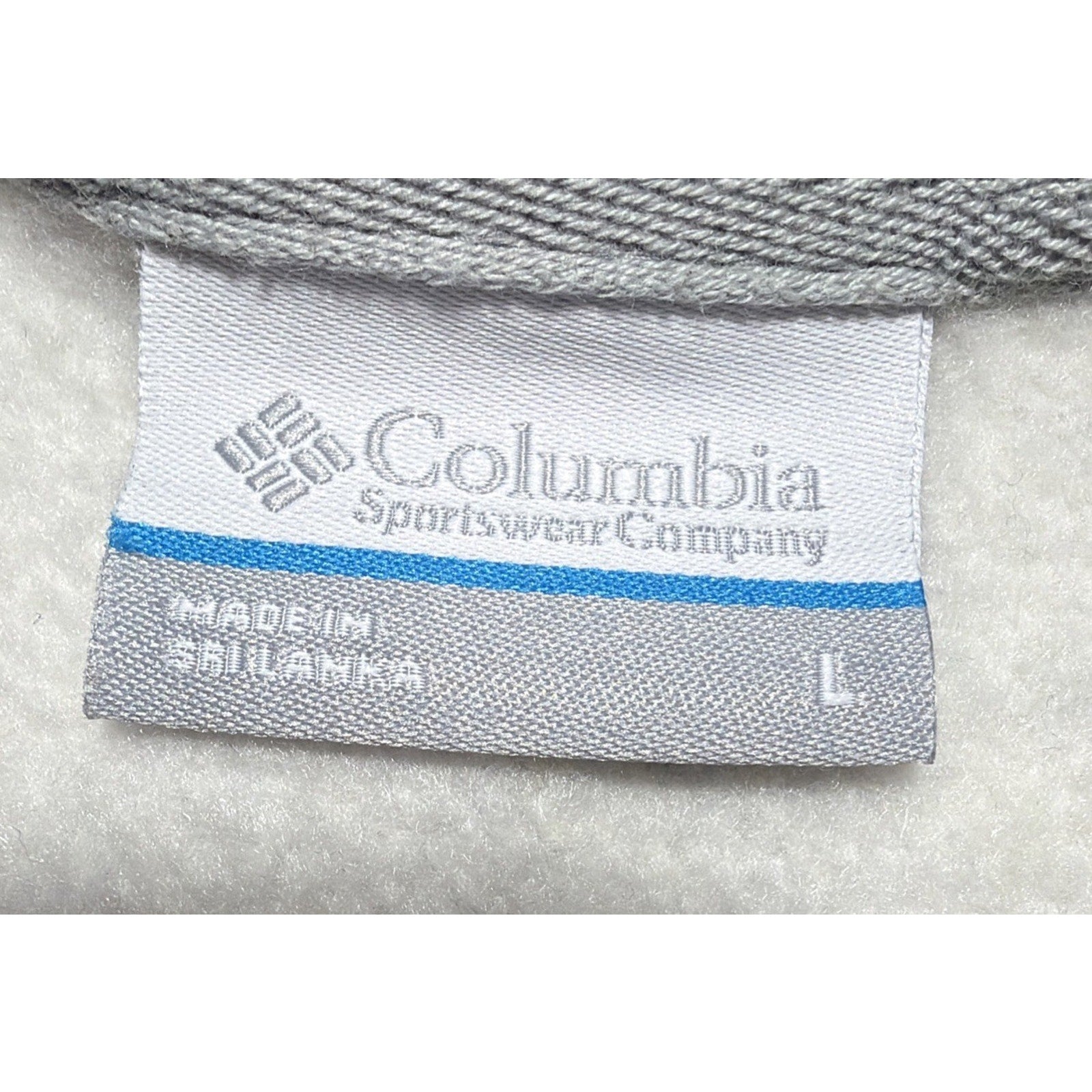 Columbia Hart Mountain Crewneck Cozy Sweatshirt Heather Gray Size L NWOT