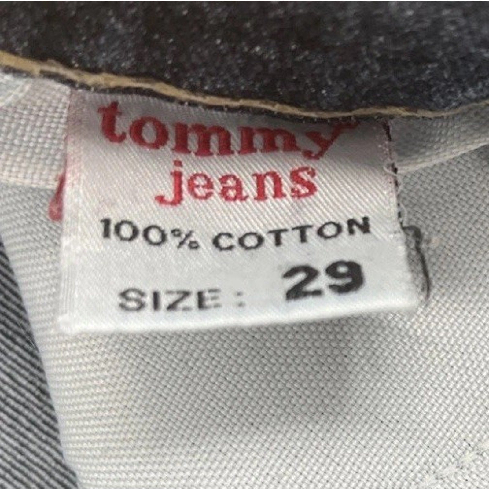 VTG Tommy Hilfiger Bootcut Flare Jeans Women Size 29 Denim 90s Vintage