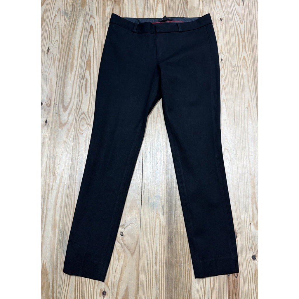 Banana Republic Sloan Pant Womens Size 2 Black Slim Ankle 30x28