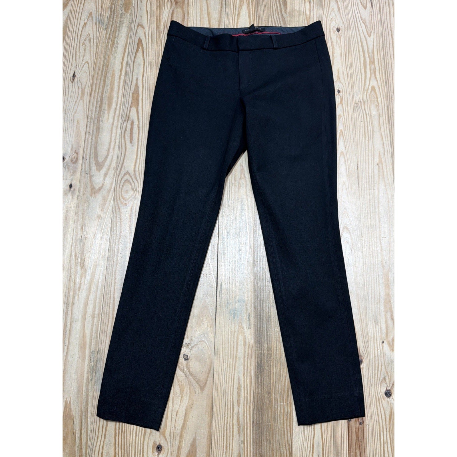 Banana Republic Sloan Pant Womens Size 2 Black Slim Ankle 30x28