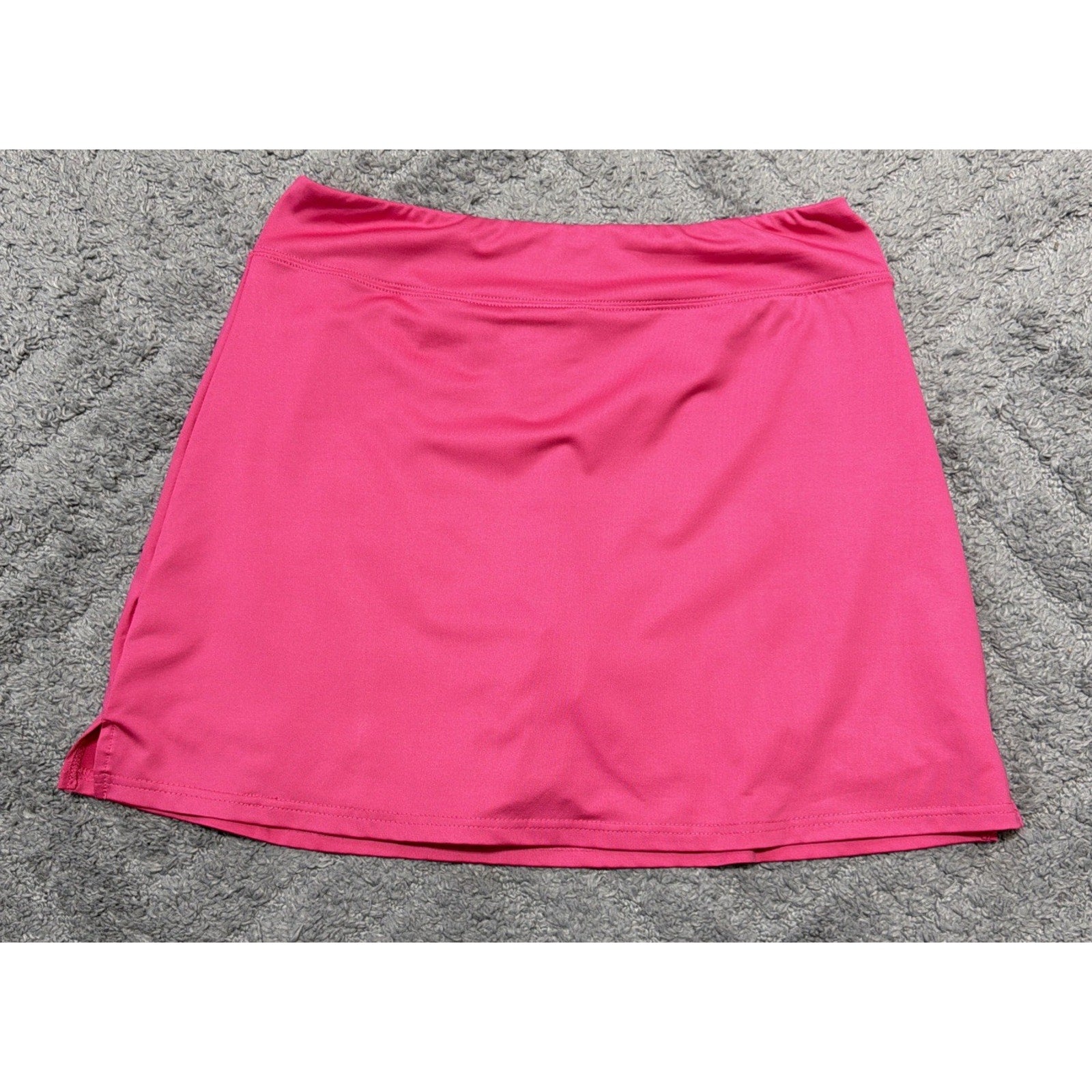Ekouaer Skort Women’s L Pink Tennis Golf Athletic Pullon Lined Skirt Shorts