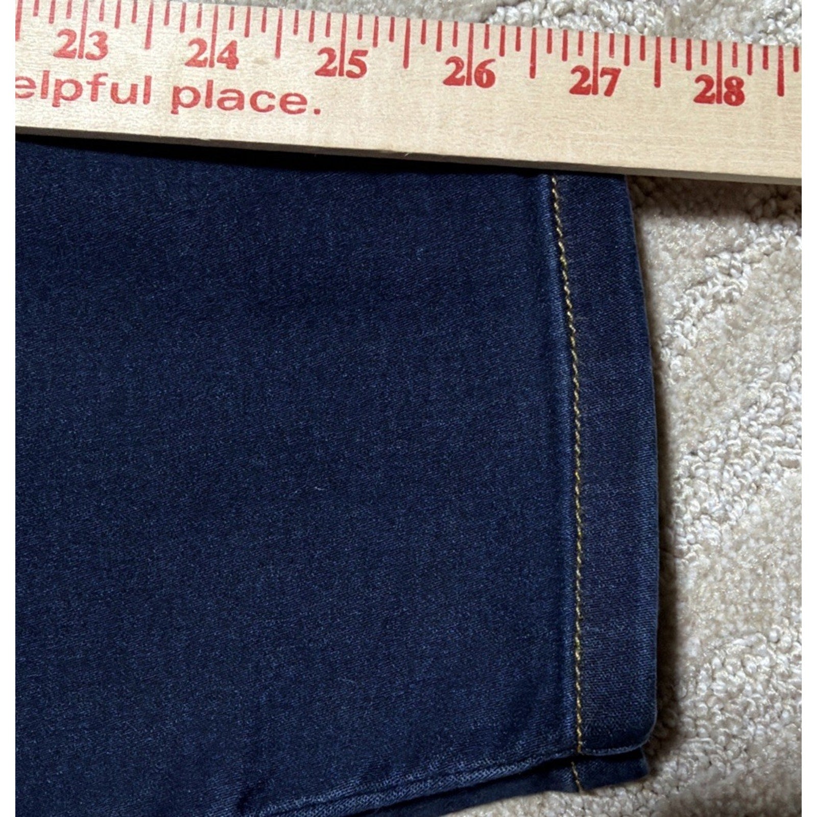 INC Jeans Women's Plus Size 16W Blue Pull On Mid Rise Core Denim Jeggings NWT