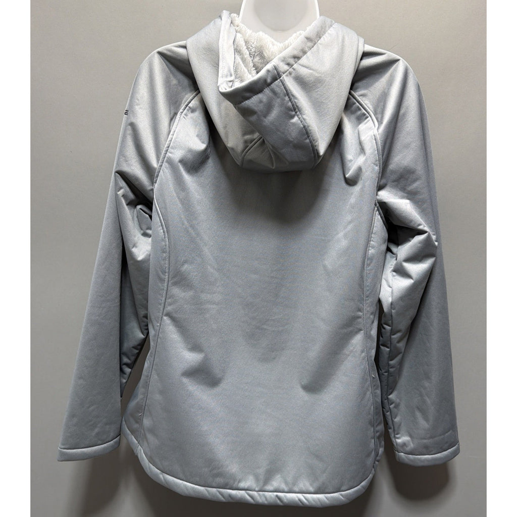 NWT Spyder Hooded Fur Lined Jacket Women’s Size L Full-Zip Style: SPFHM075-057