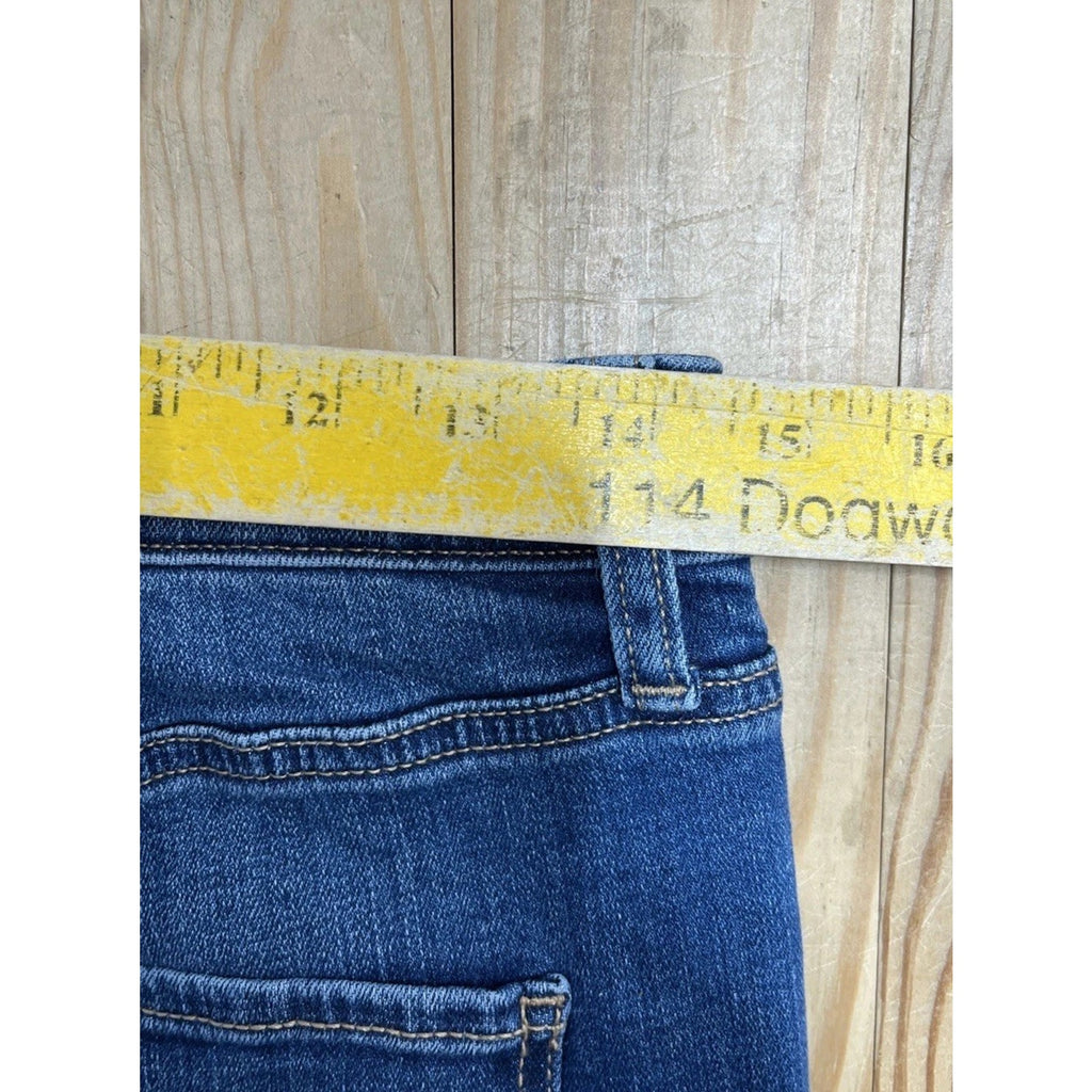 Venus Womens Size 8 Dark Wash Denim High Rise Audrey Straight Leg Jeans New