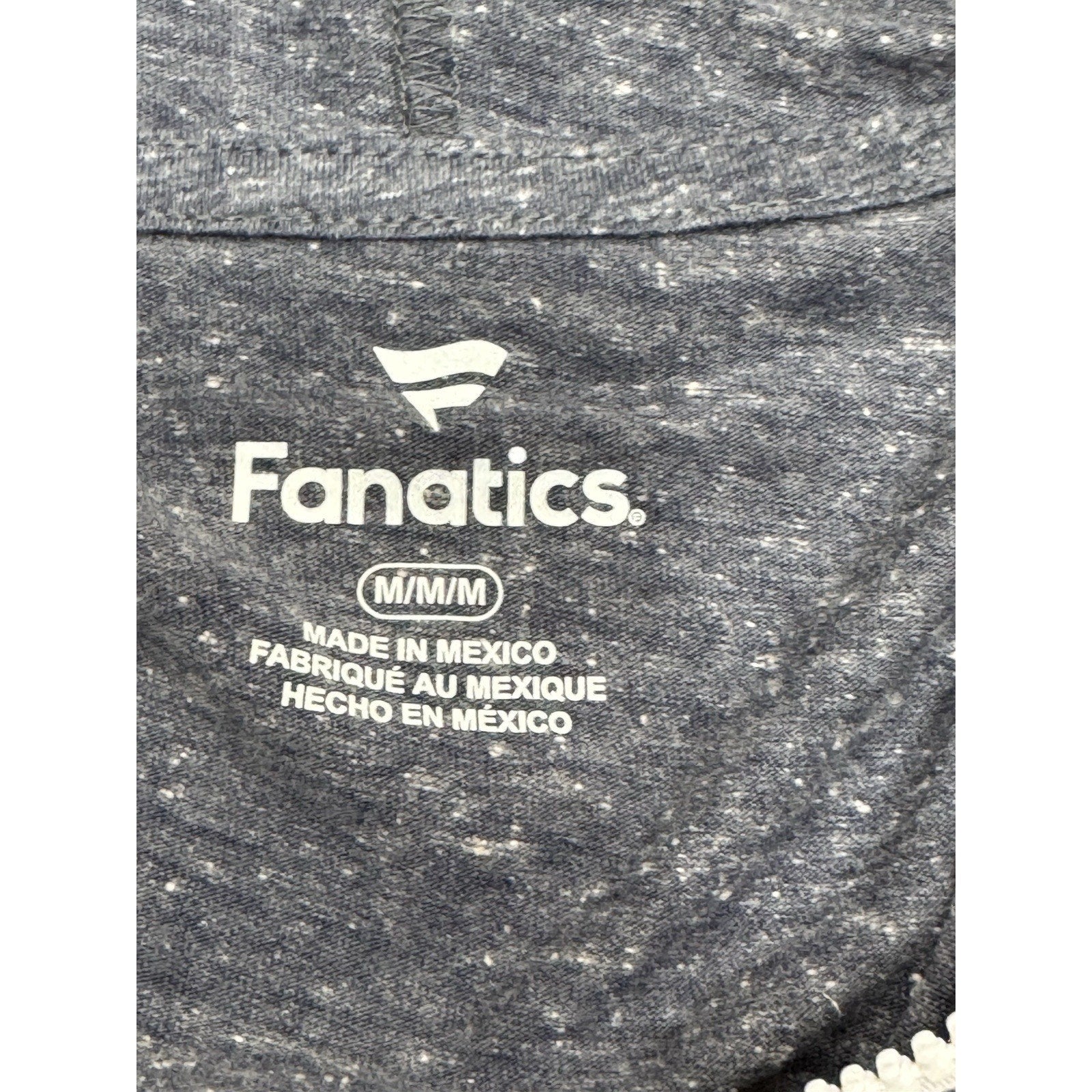 Tennessee Titans Heathered Gray Zippered Hoodie Women's Medium Fanatics Athletic