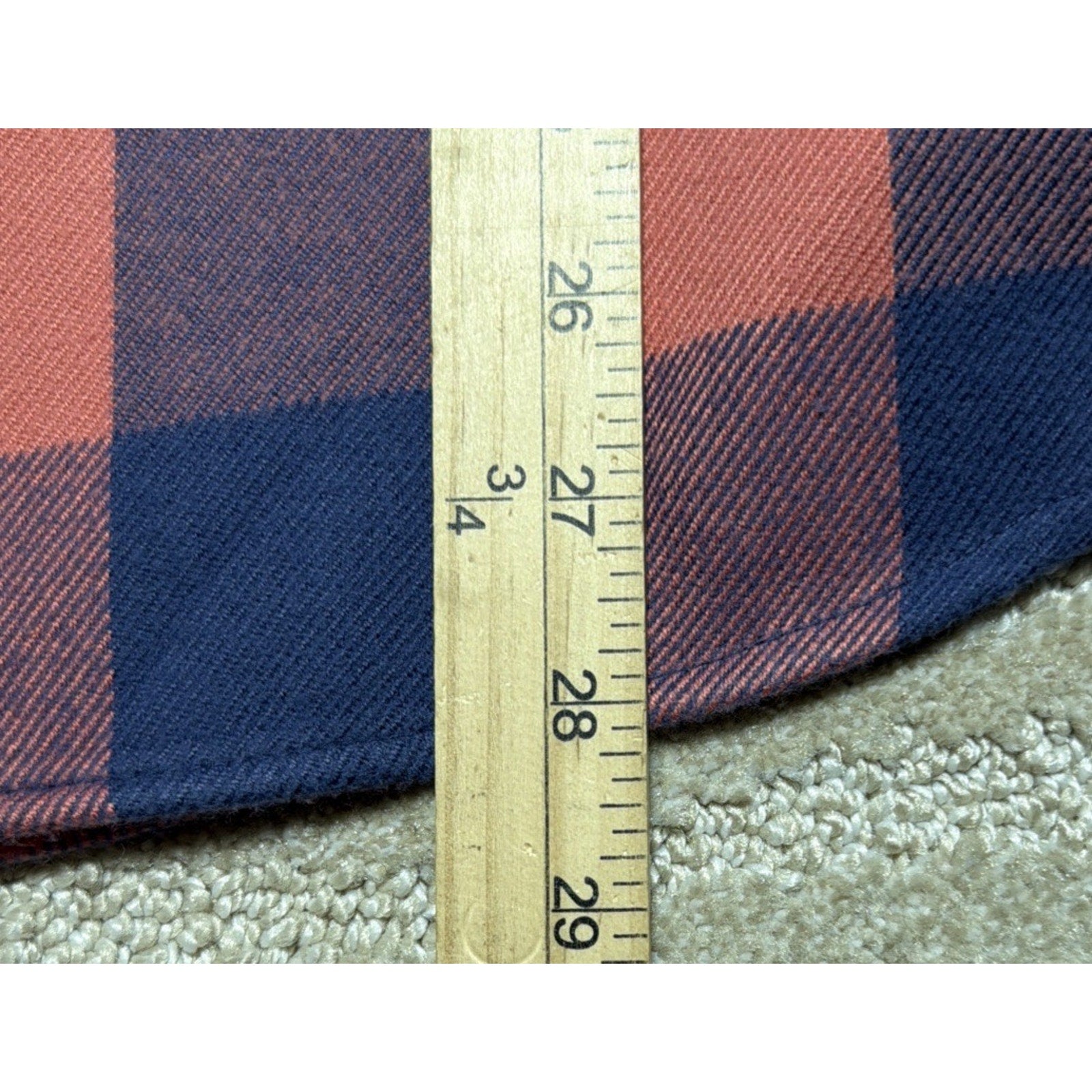 LL Bean Shirt Womens M Long Sleeve Button Down Organic Flannel Tunic NWT