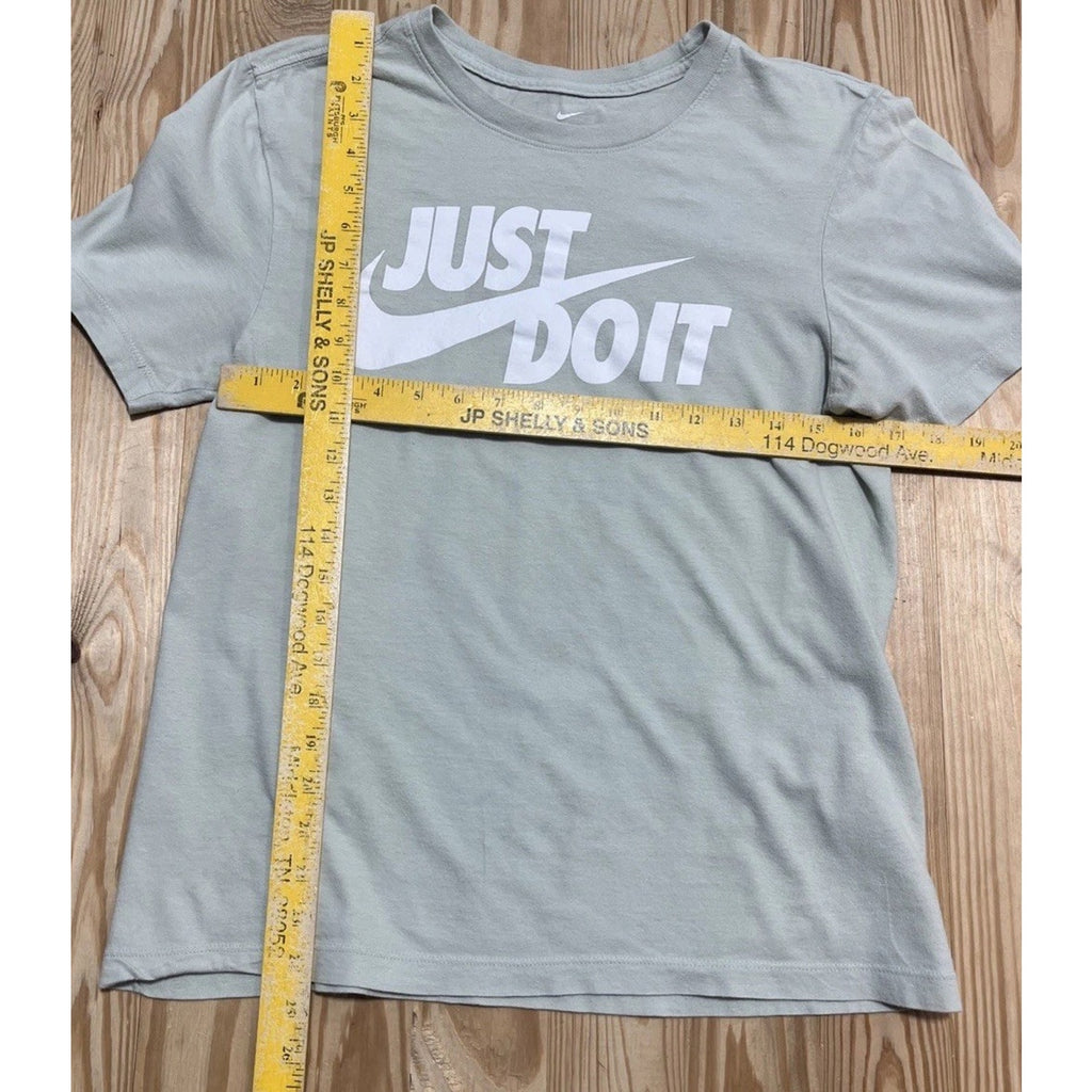 Nike Women's Essential Tee Green Small - Sportswear Top