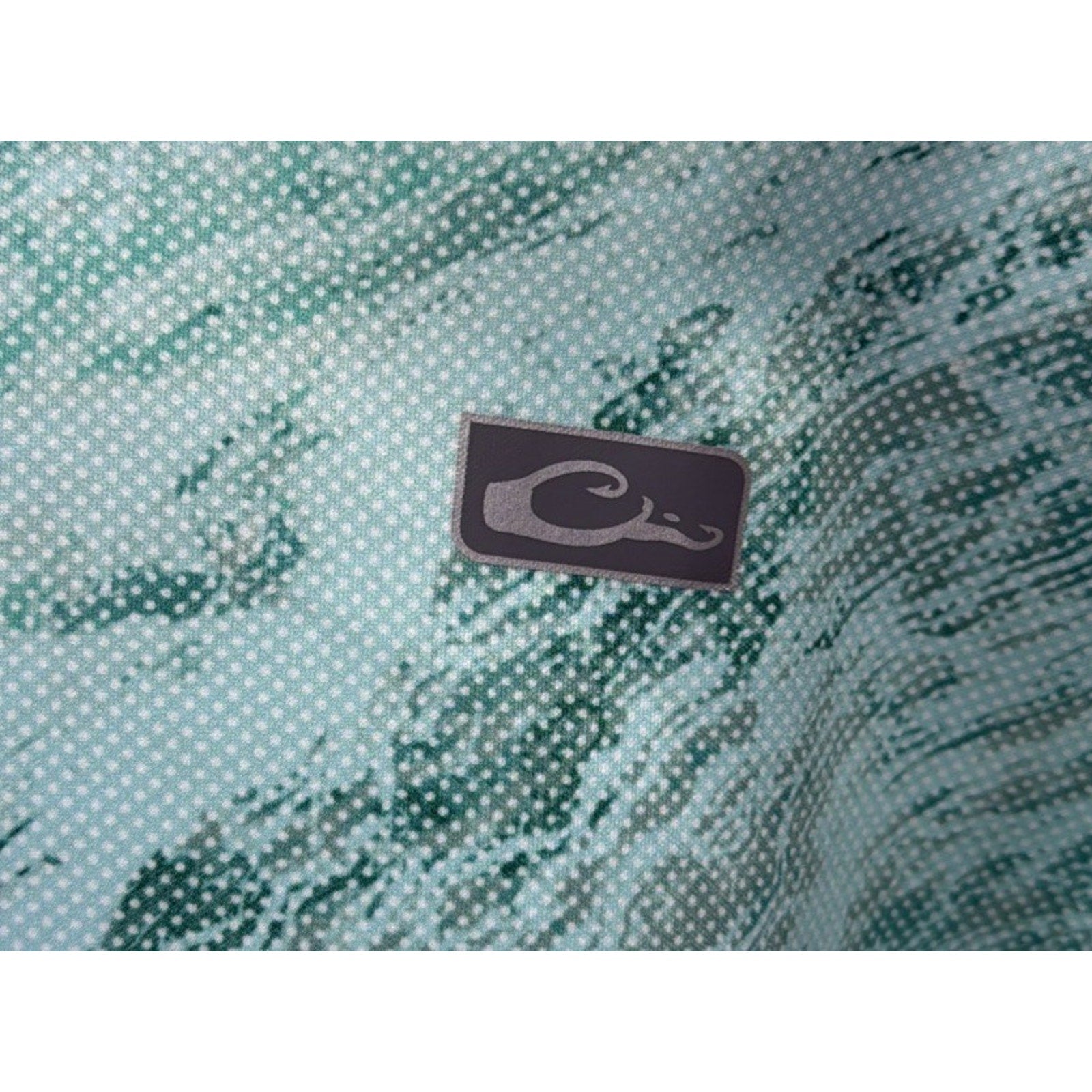 Drake Performance Fishing DPF Realtree Aspect Dot Crew Long Sleeve M Excellent