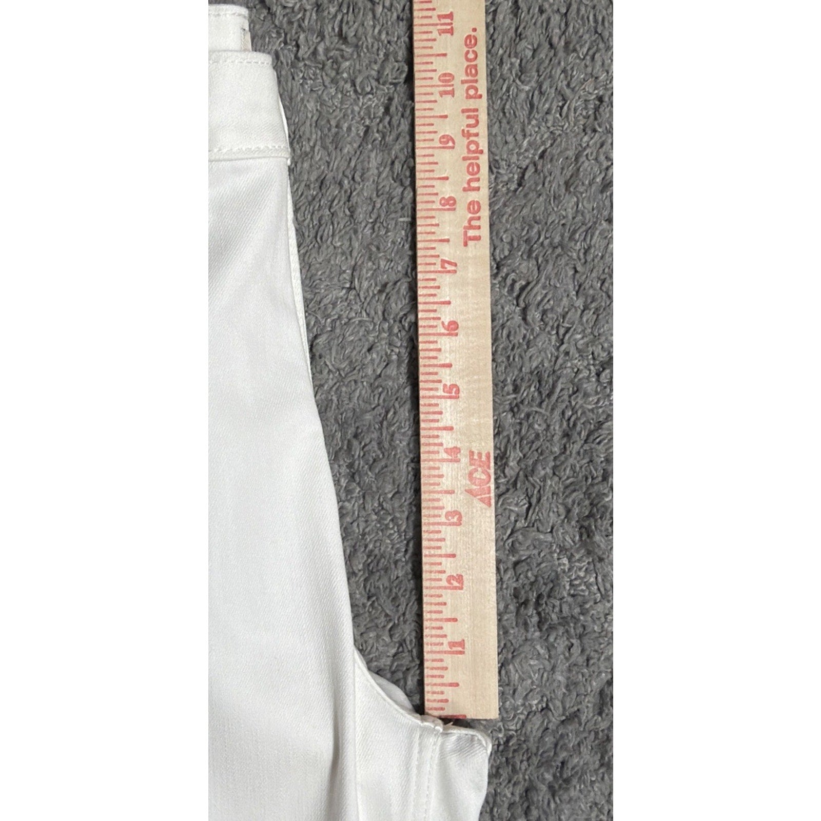 New Wrangler Women's 8 High Rise Unforgettable Skinny Jean Bright White 29x28