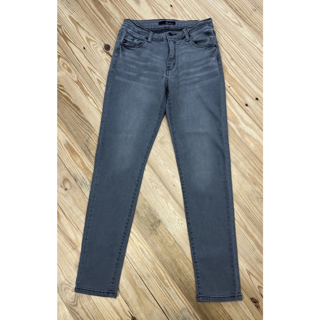 KanCan Gray Mid-Rise Classic Skinny Jeans Size 9/28