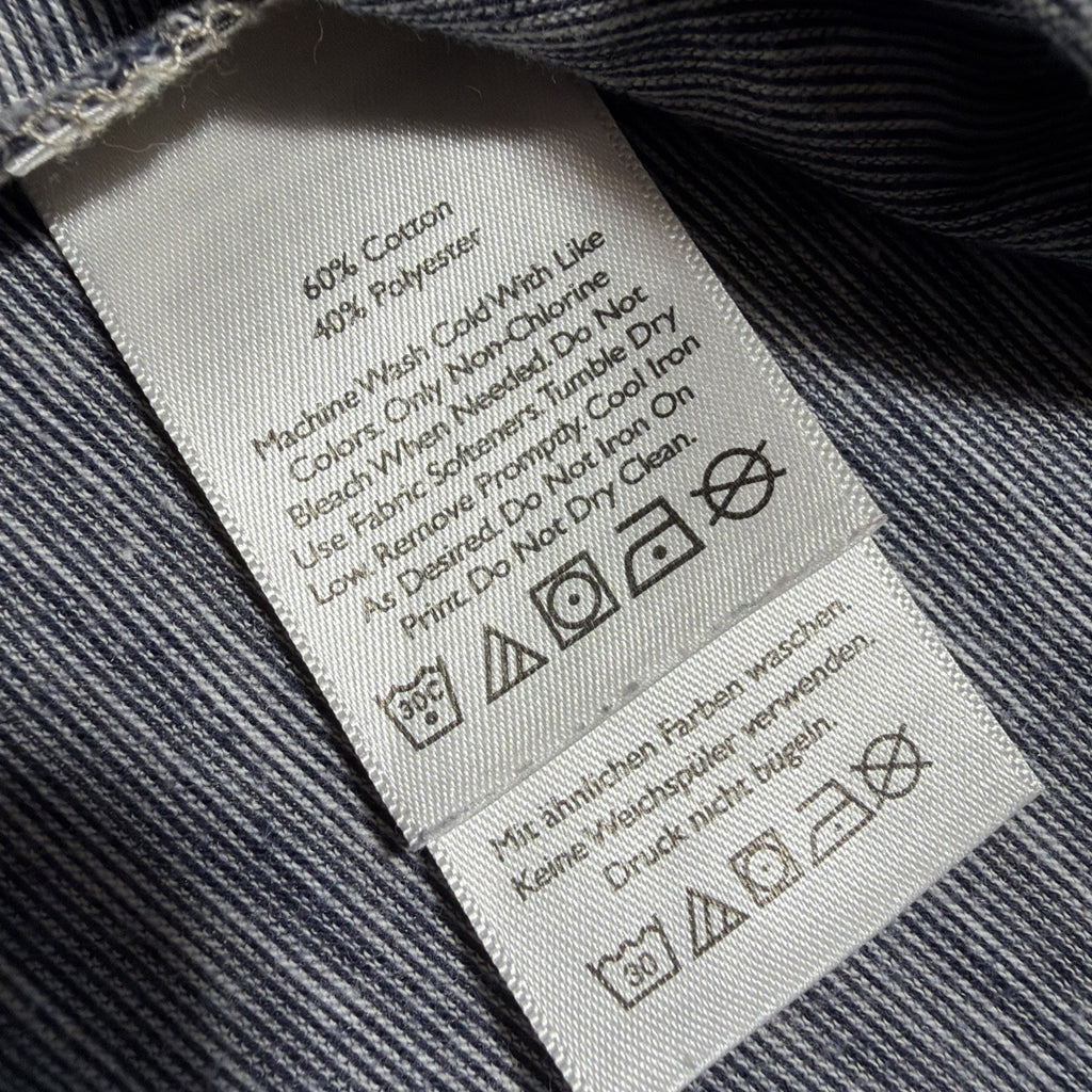 Eddie Bauer Outdoor Polo Shirt Mens L Space Dye Golf Outdoors Casual Blue Gray