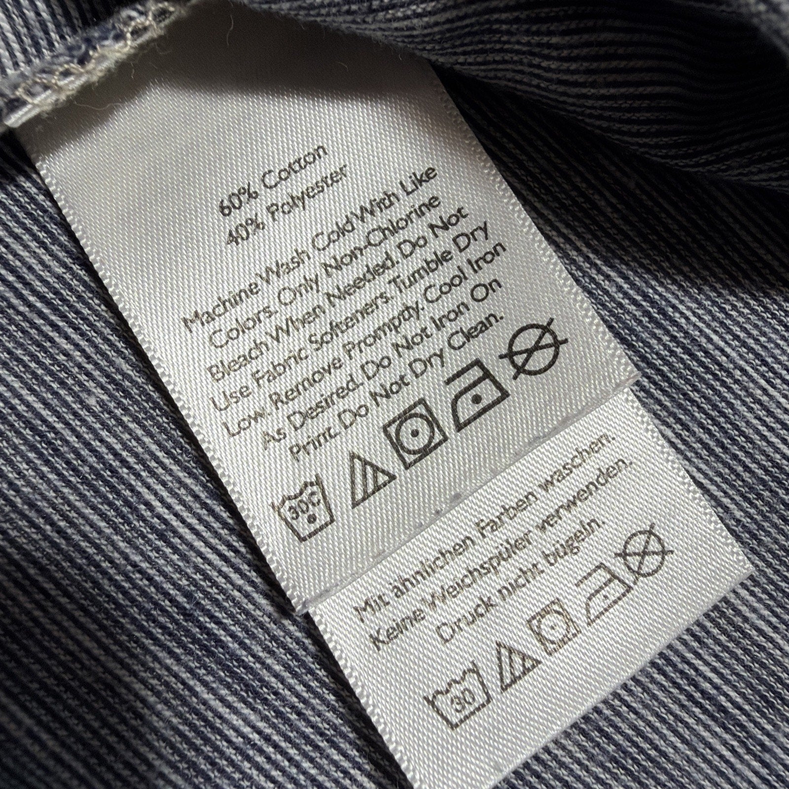 Eddie Bauer Outdoor Polo Shirt Mens L Space Dye Golf Outdoors Casual Blue Gray
