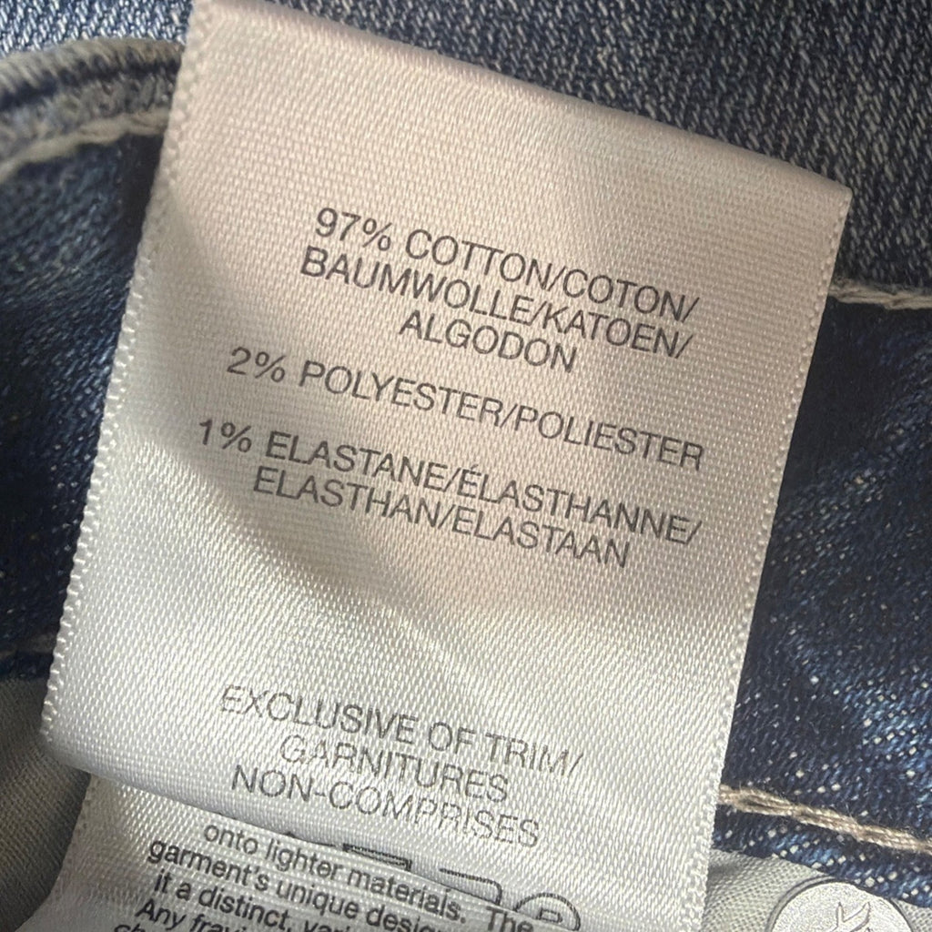 Silver Boyfriend Jeans Women's 26x29 stretch blue Denim mid rise
