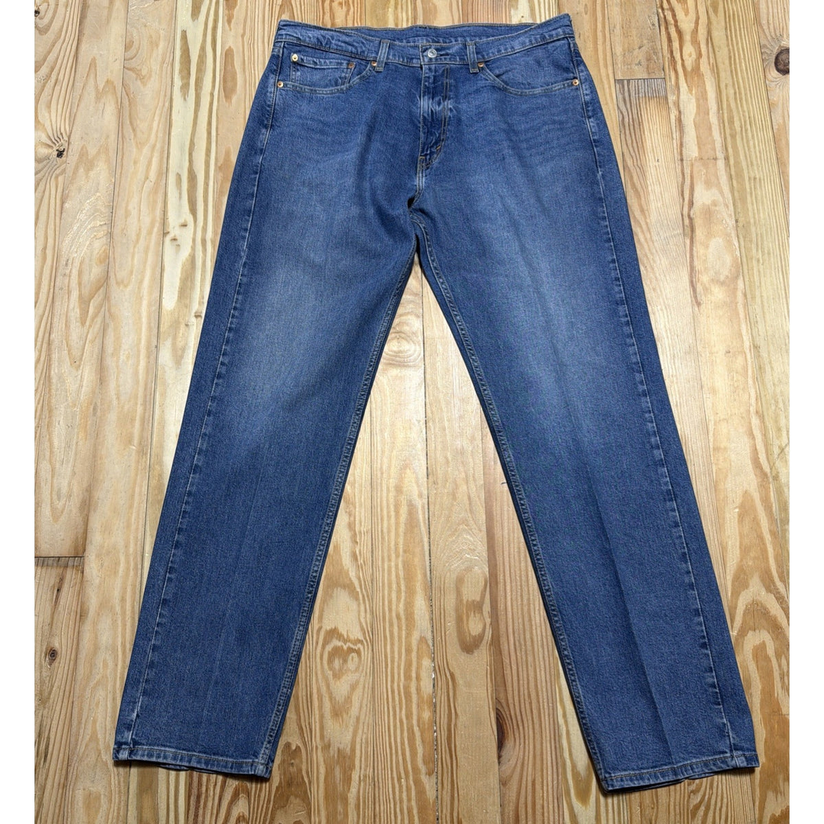 Levi's Jeans 505 Straight Leg Blue Denim Med Wash Mens Size 36x34