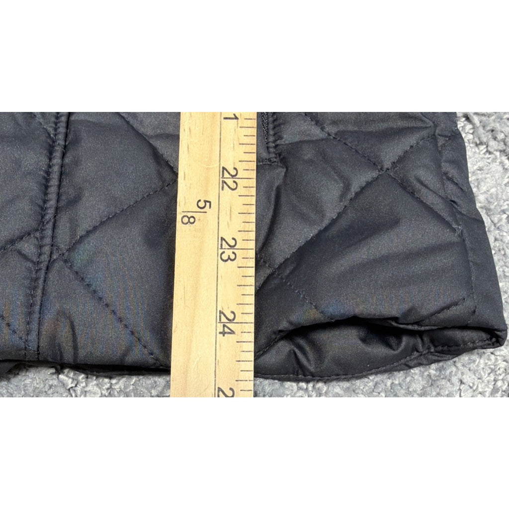 Columbia Copper Crest Quilted Hooded Super Soft Fleece-Lined Jacket - Black S