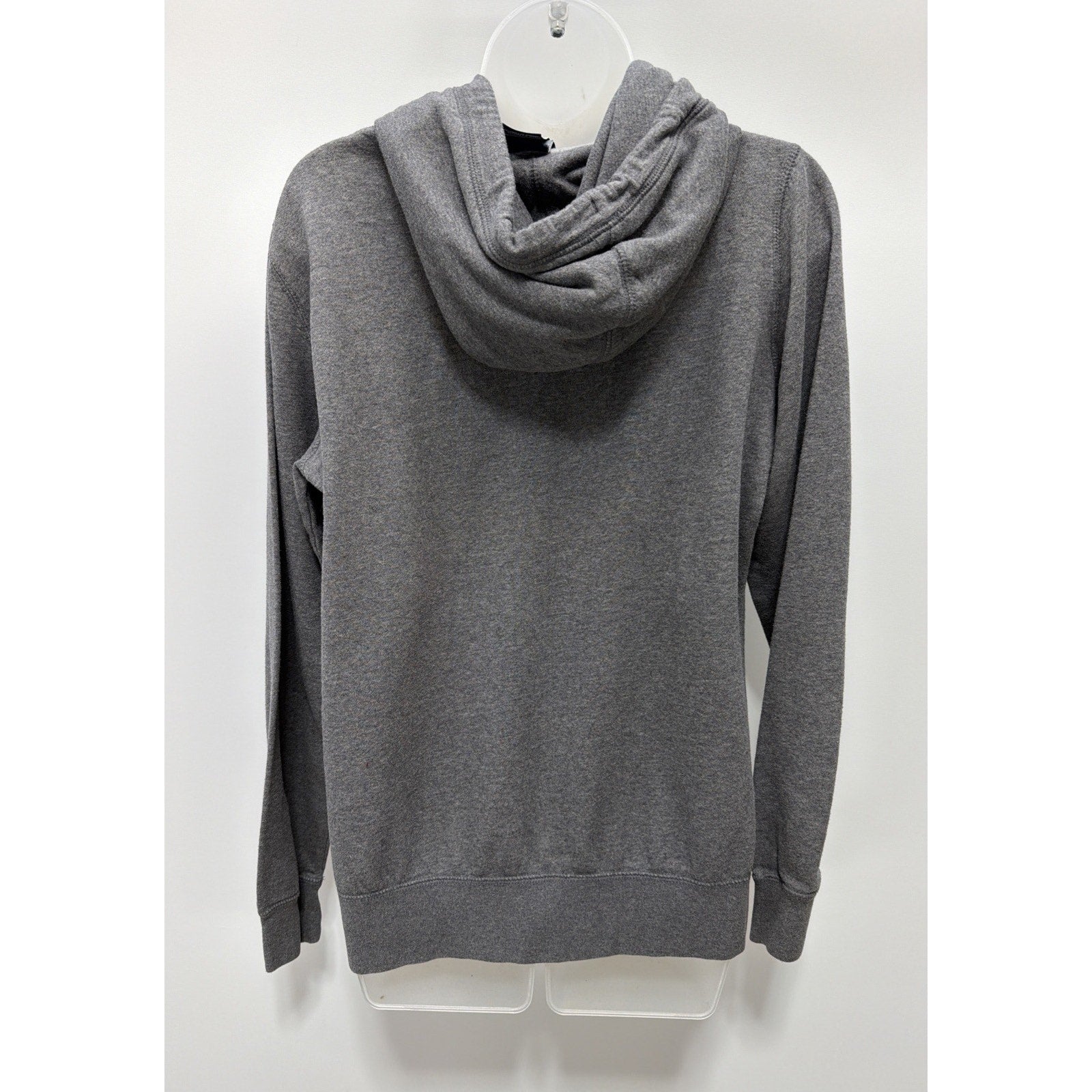 Nike Club Fleece Womens Hoodie Sweatshirt Gray Heathered Pocket Pullover L