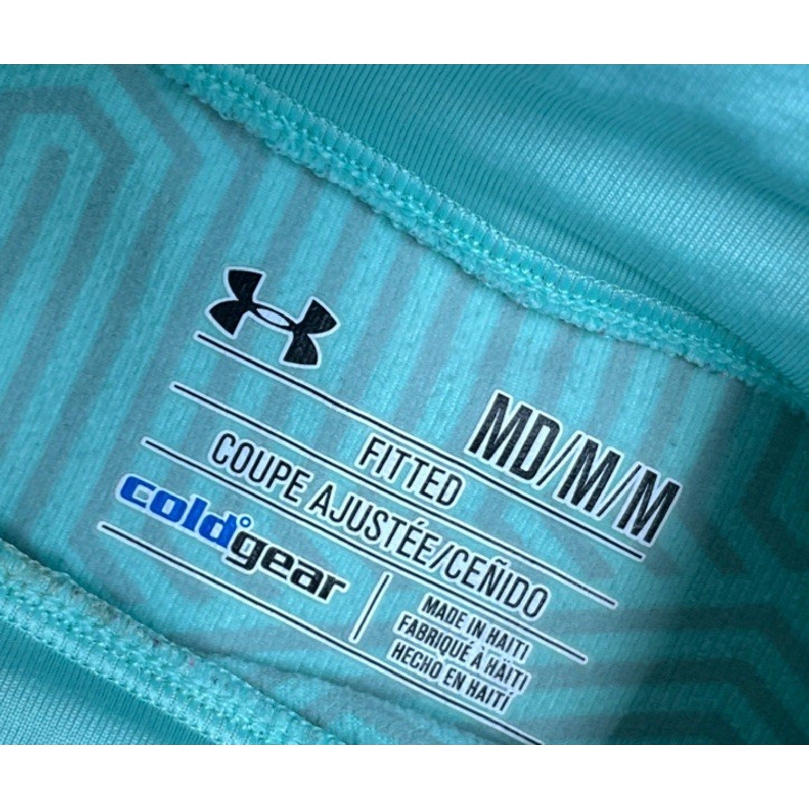 Under Armour Women's Fitted Coldgear Long Sleeve Shirt Top Size Medium