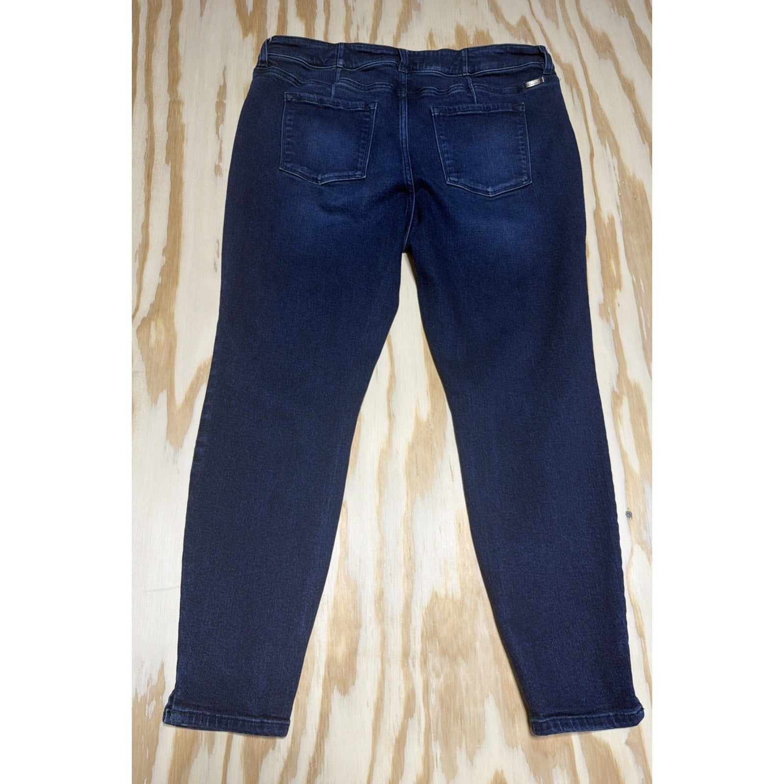 KanCan Womens Jeans Plus Size 20 Blue Skinny Slim Faded Mid Rise