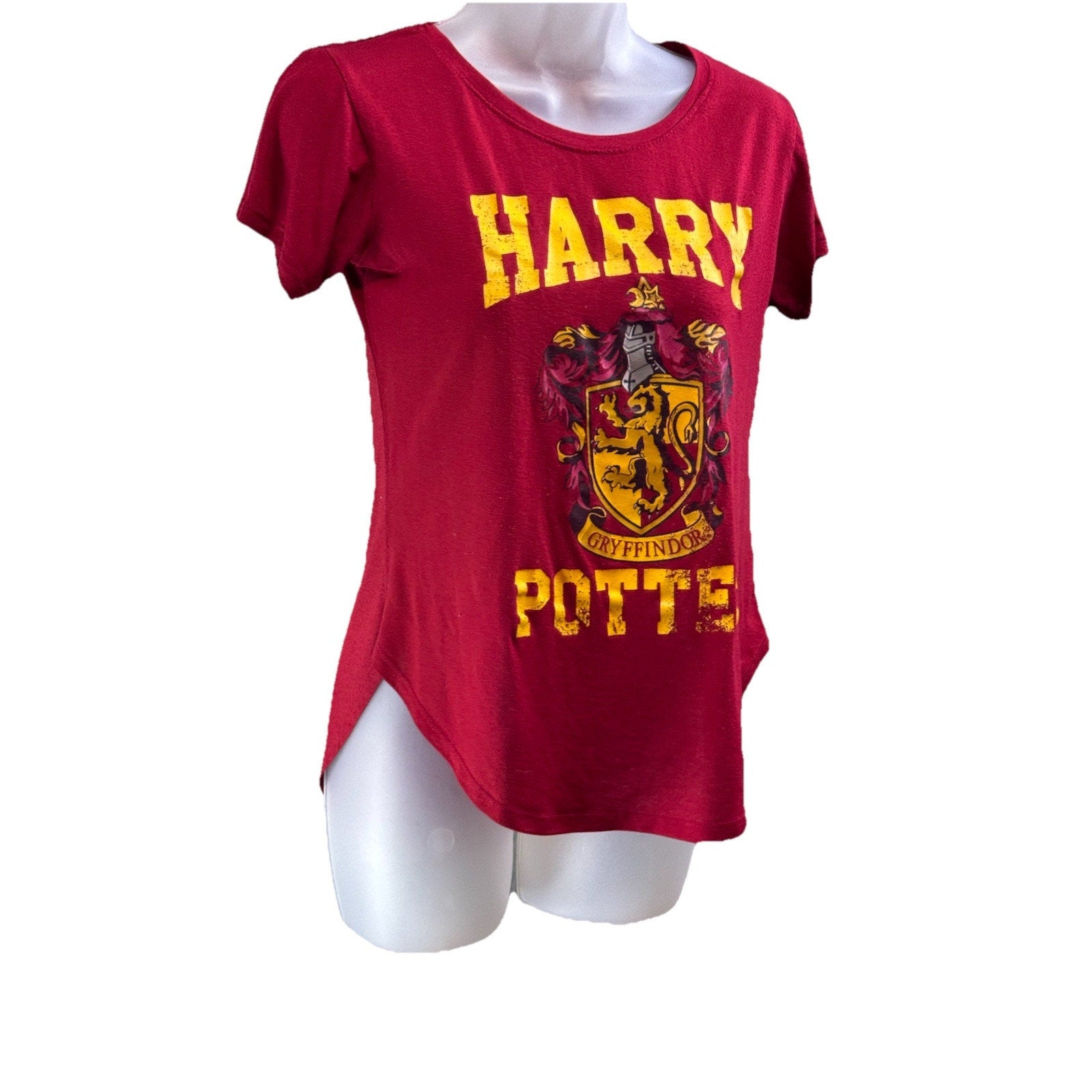 Harry Potter Gryffindor Wizarding World Juniors Small 3/5 T-Shirt Short Sleeve