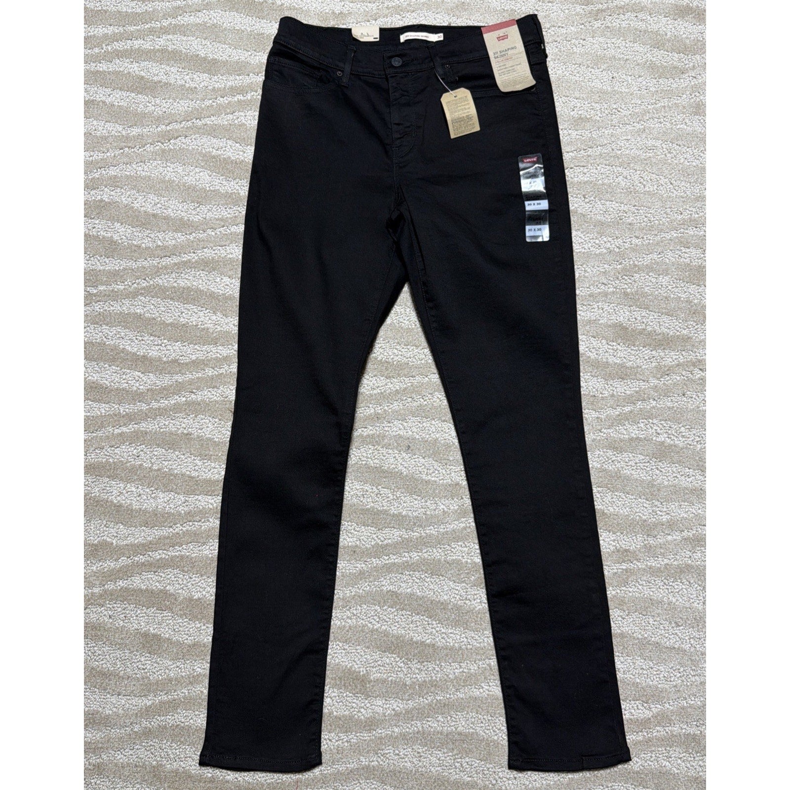 Levi’s 311 Shaping Skinny Women’s Black Jeans Size 30x30 Brand New NWT