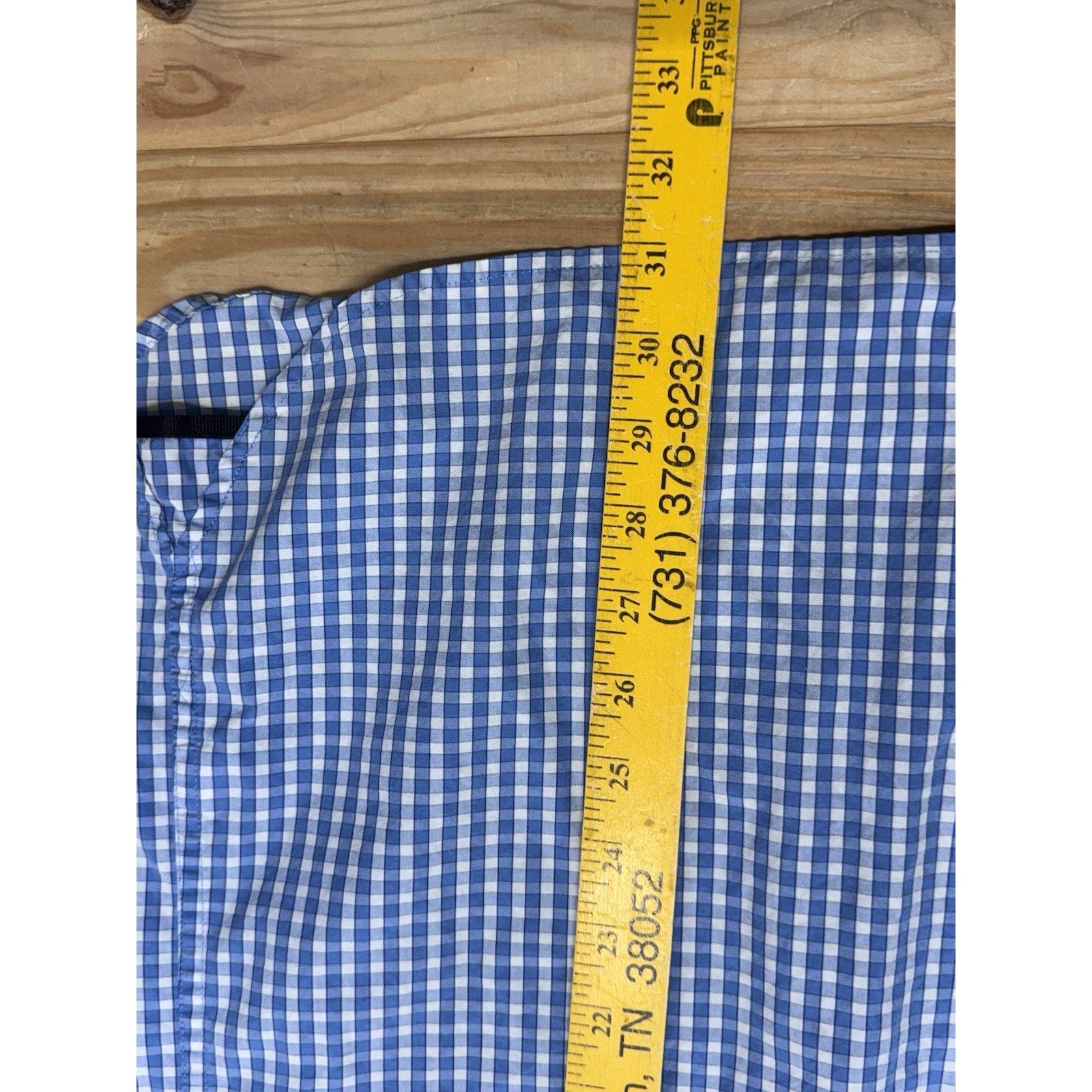 Classic GAP Shirt Men’s Adult Large Blue White Button Up 90’s Button Down