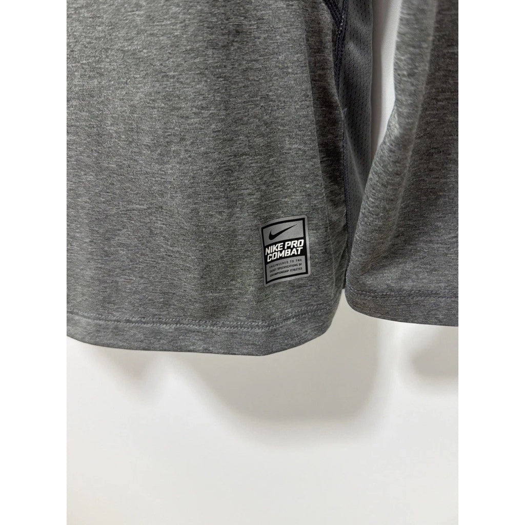 Nike Shirt Men’s M Pro Combat Fitted Swoosh Dri Fit Train Run Gym Work Core Go