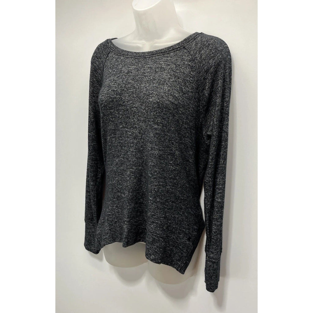 Calvin Klein Performance Quick Dry Top Charcoal Gray Athletic Fleece M