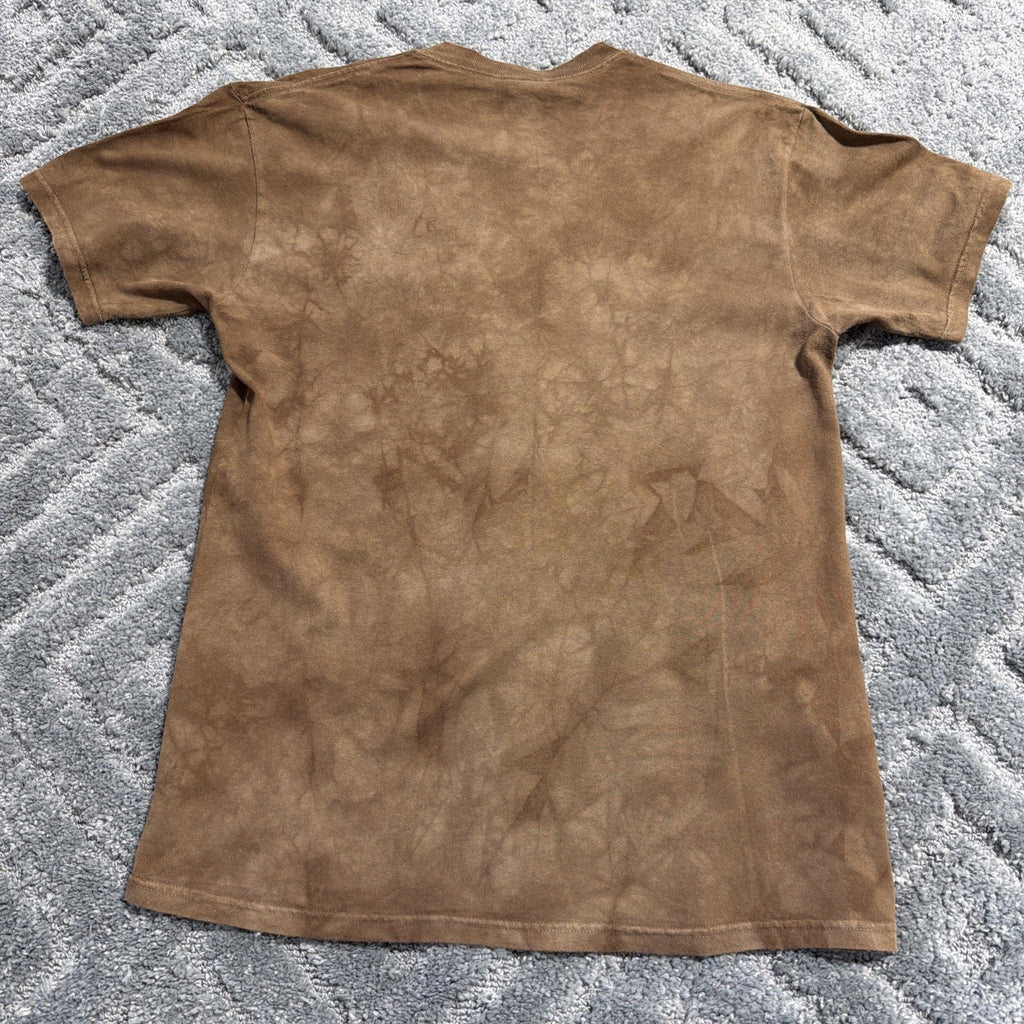 Denver Broncos Majestic Super Bowl 50 Champions Shirt Adult M Brown Tie Dye Mens