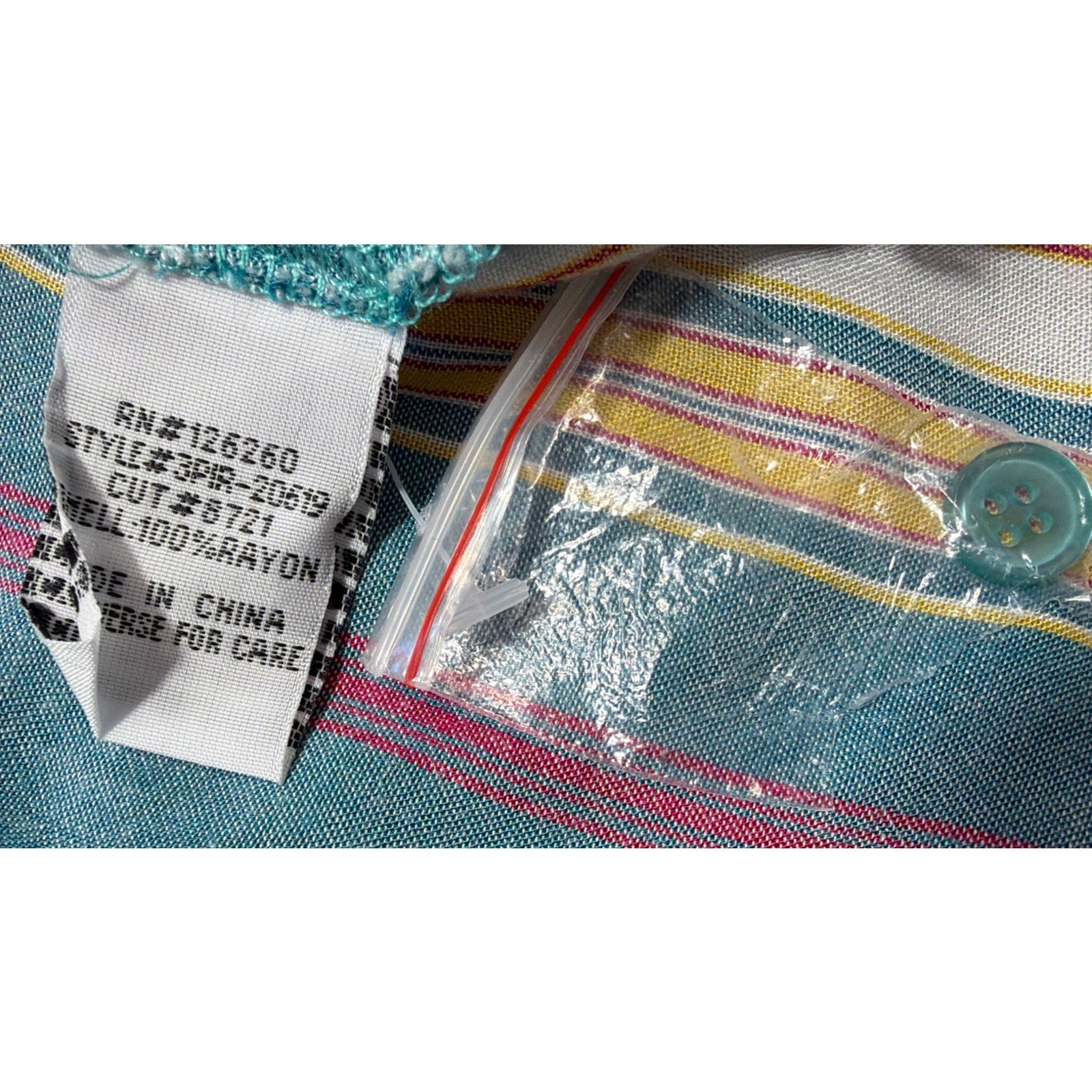 Velvet Heart Womens Striped Button Down Shirt Soft Top Blouse Sz Medium