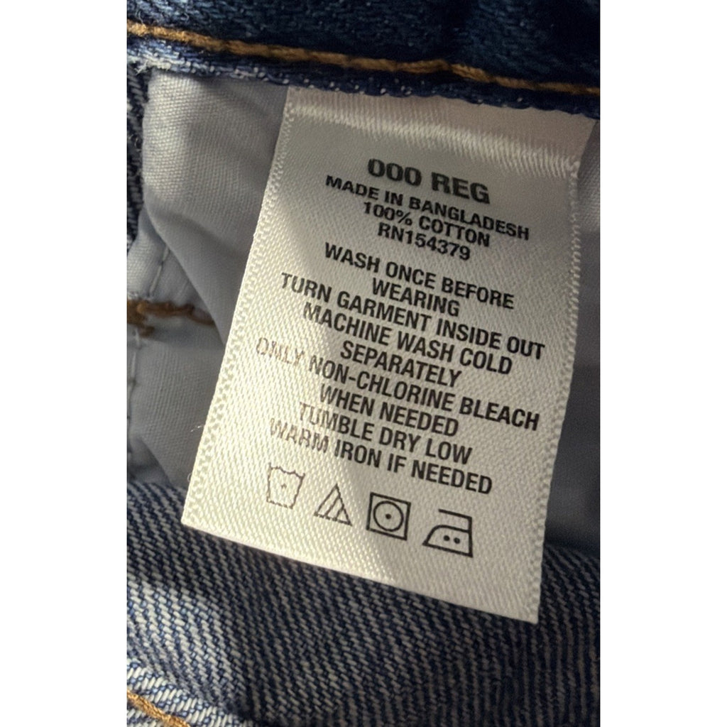 High Rise Super Wide Leg Aeropostale Denim Jeans 24x30