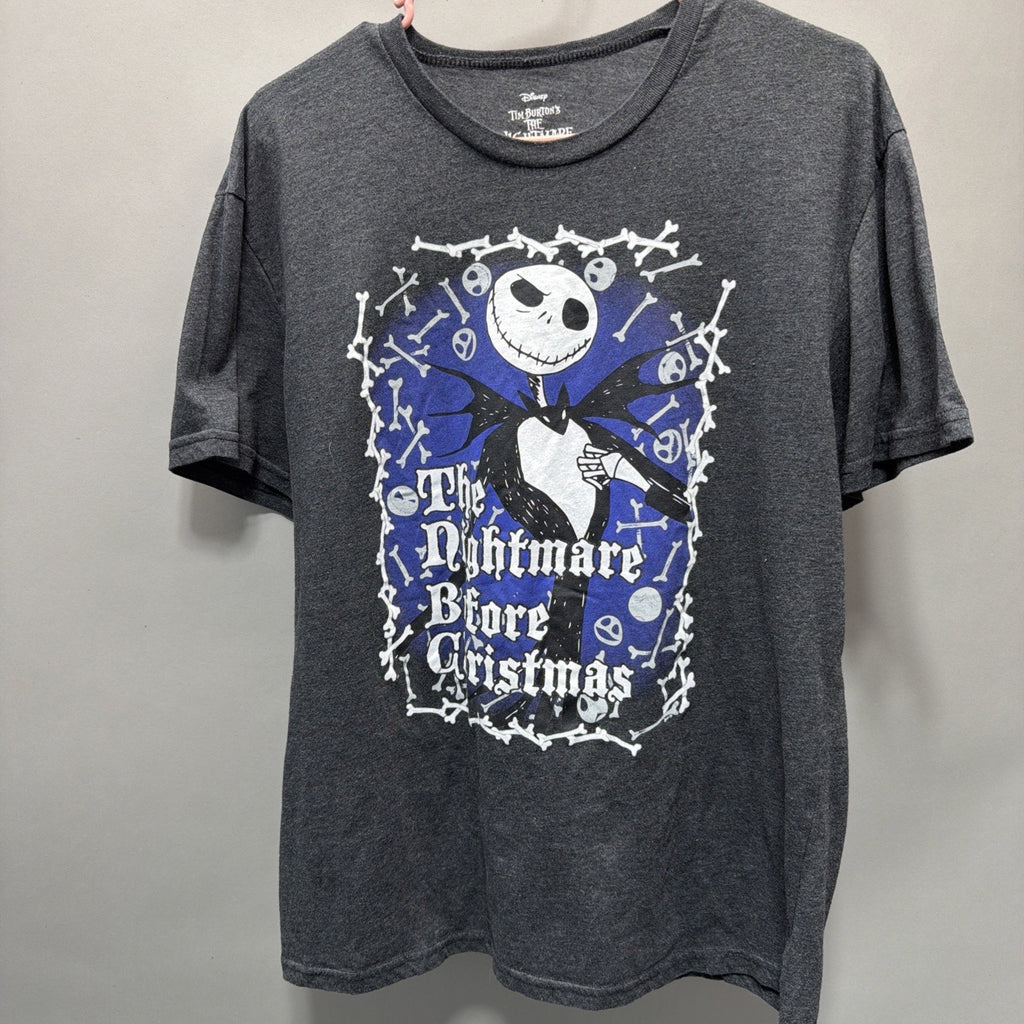Disney nightmare before Christmas Jack skelington graphic tee woman's size XL