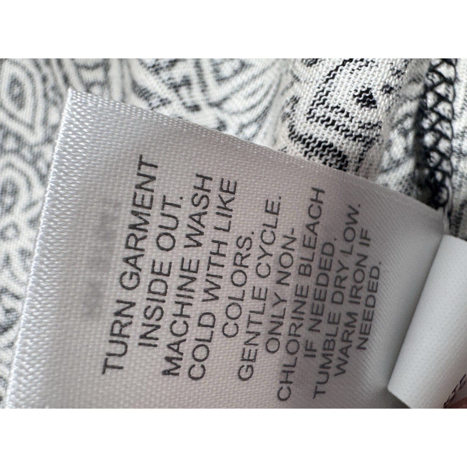 J. Jill Black Gray Tunic Ballet Sleeves Floral Print Women’s Size Small NWT