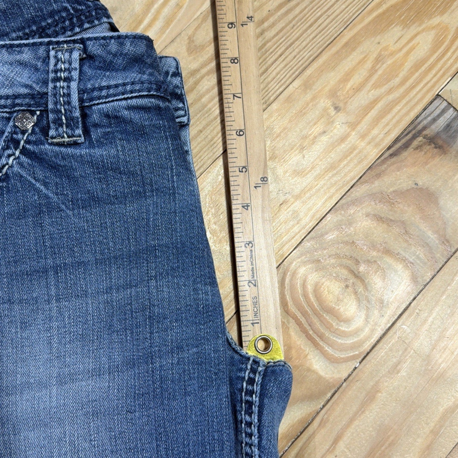 Silver Jeans Suki Surplus women’s stretch blue denim Bootcut jeans size 32x31