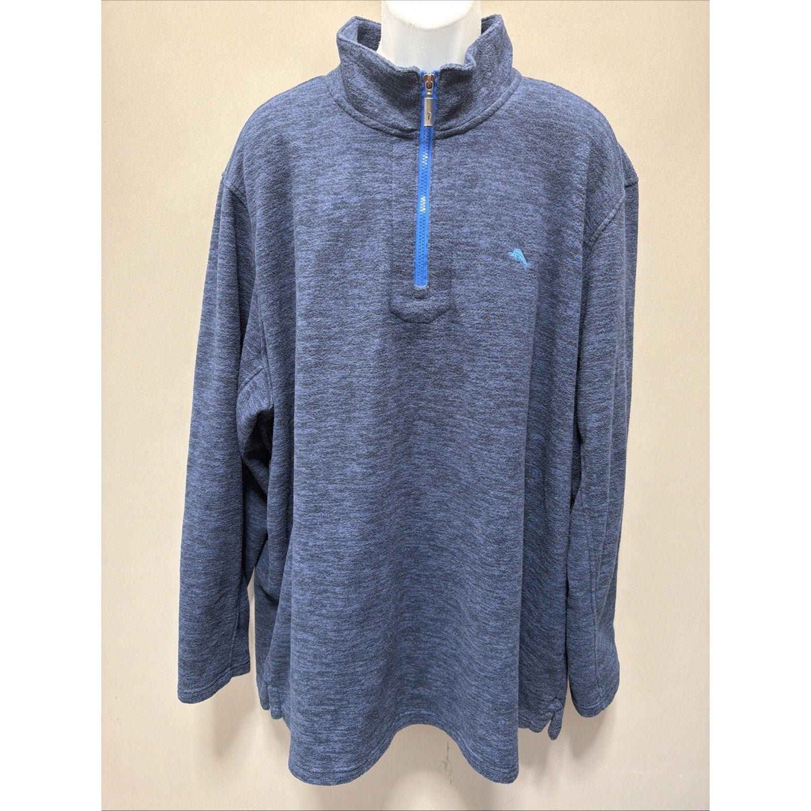 Tommy Bahama Big & Tall Cloud Peak Half-Zip Fleece Pullover 3XLT
