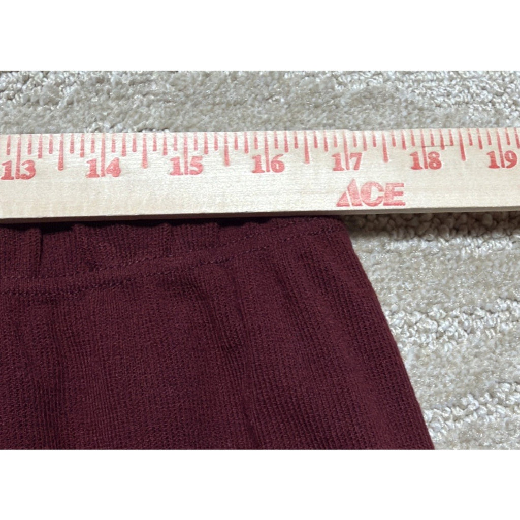 Nina Leonard Fringe Skirt Trim Boho Western Plus Size 2X Burgundy NWT