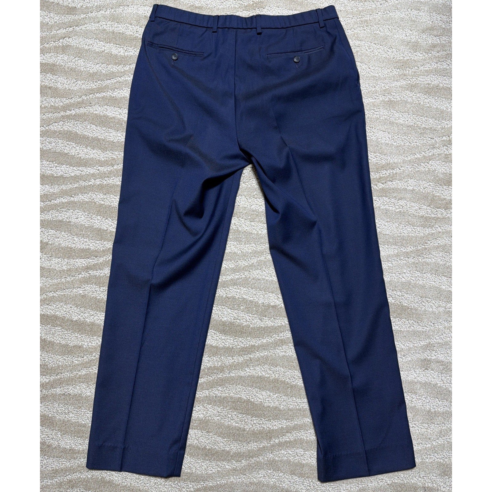 Jos A Banks 1905 Suit Separates Tailored Fit Pant Blue Size 34x30