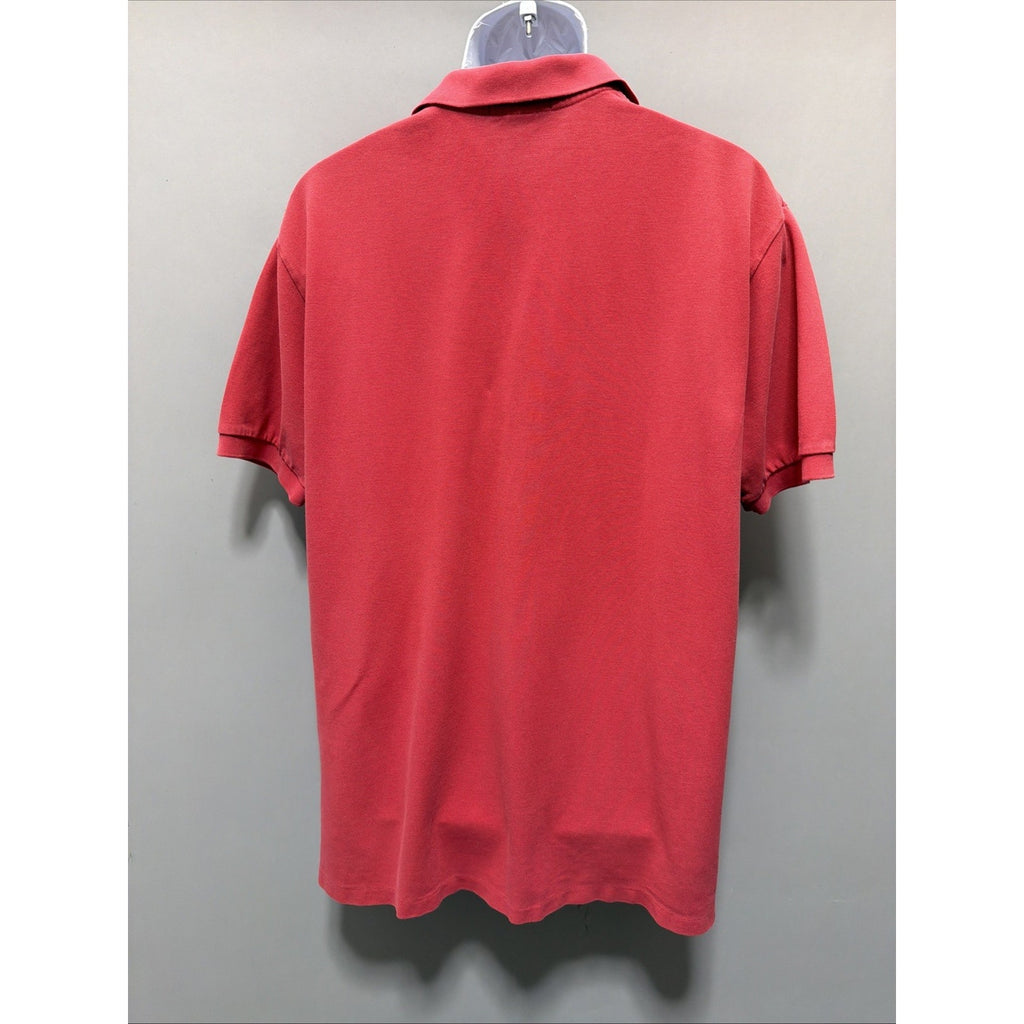 Polo Ralph Lauren Men’s Polo XL Red Navy Logo Cotton