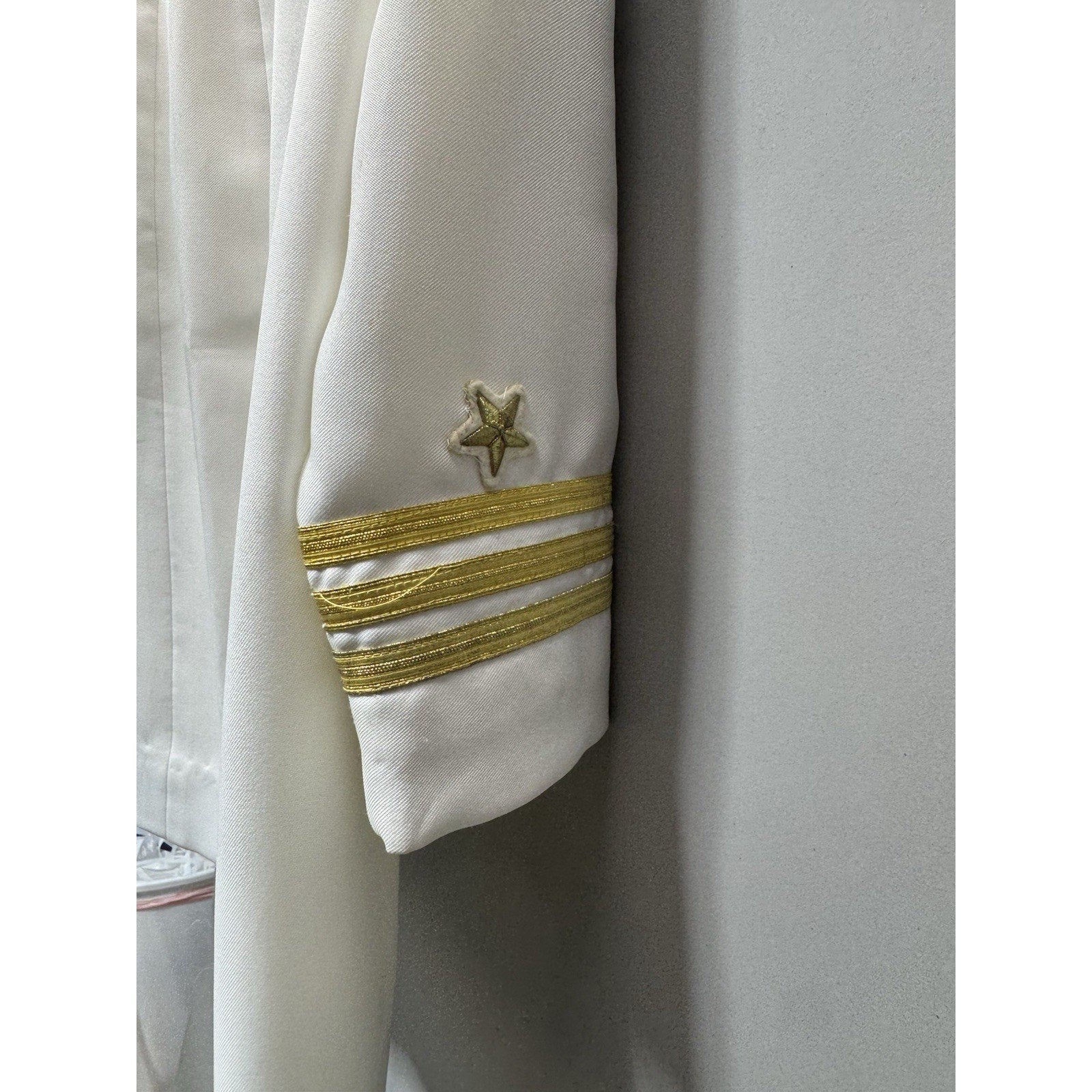 Vintage US Navy USN Women Uniform Jacket Skirt Set Star Emblem Excellent Shape